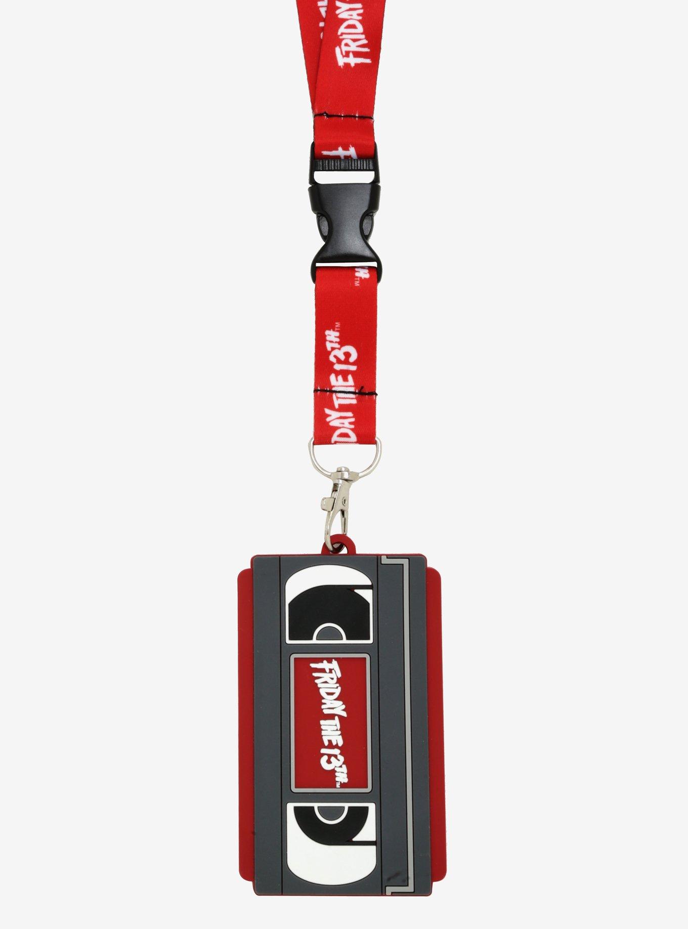 Friday The 13th VHS Cassette Lanyard, , alternate