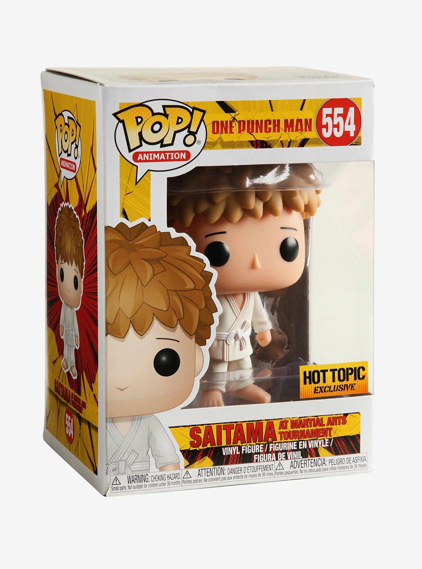 Funko One Punch Man Pop! Animation Saitama (At Martial Arts Tournament) Vinyl Figure Hot Topic Exclusive, , alternate