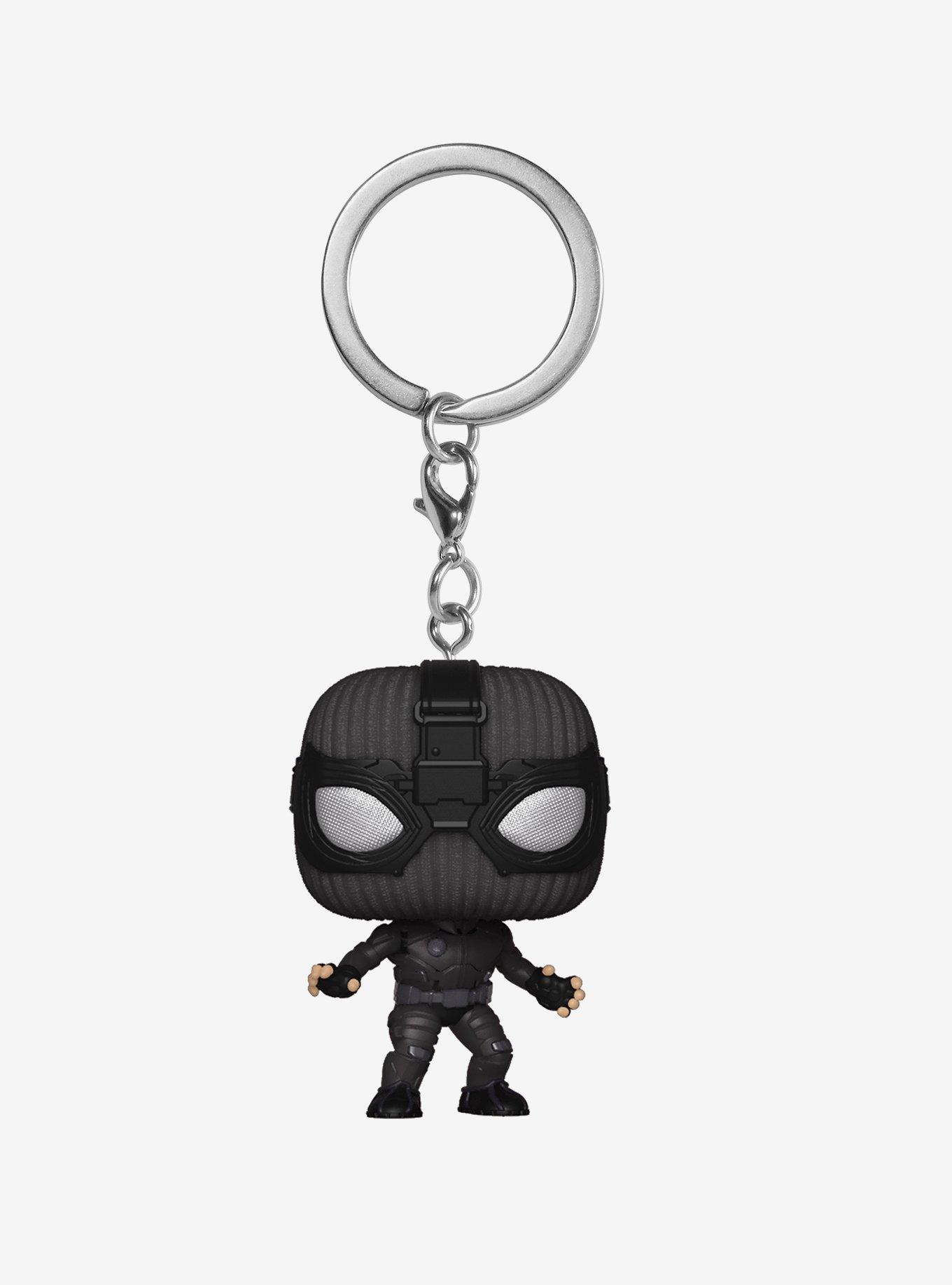 Funko Marvel Spider-Man: Far From Home Pocket Pop! Spider-Man (Stealth Suit) Vinyl Key Chain, , alternate