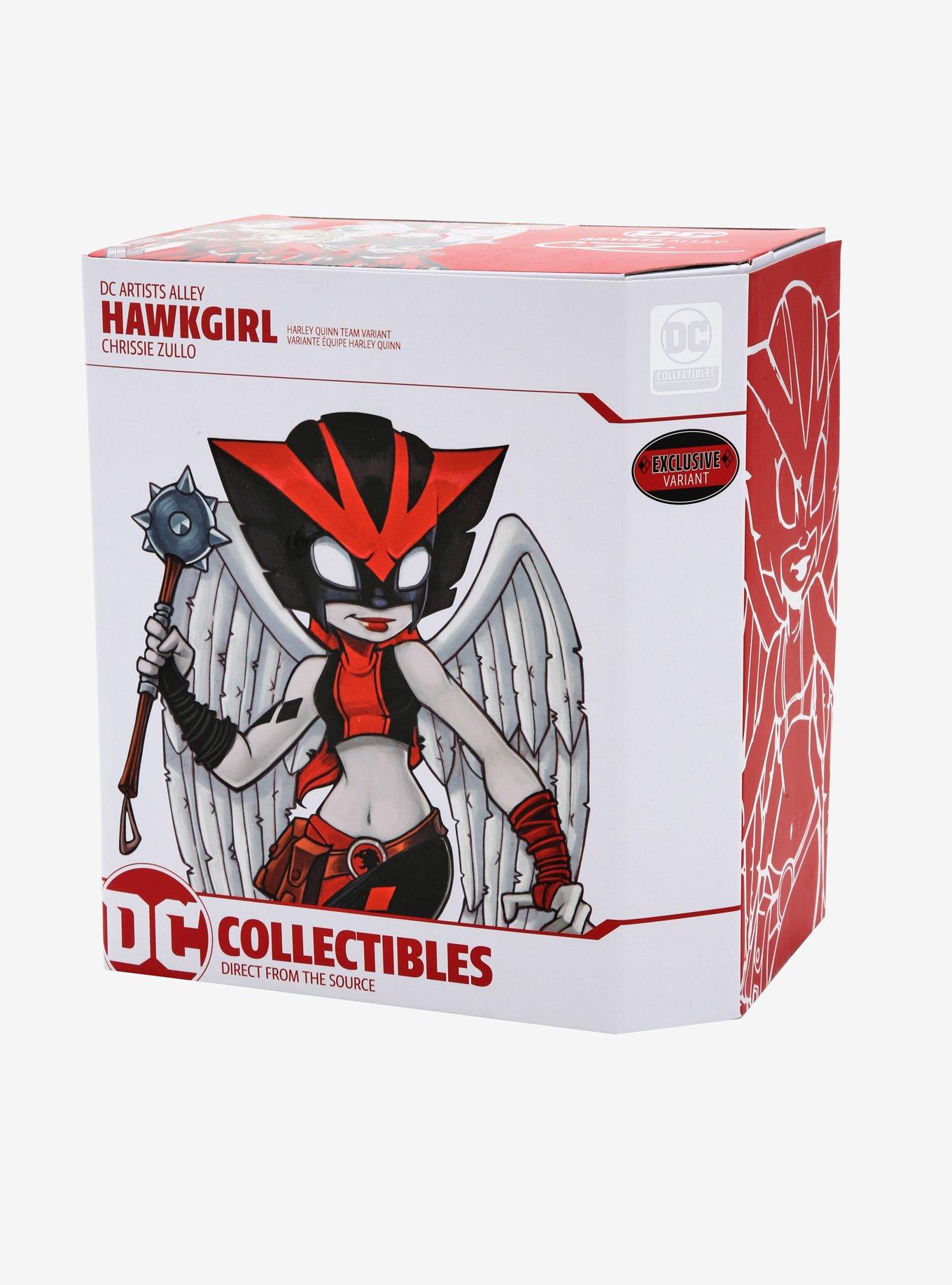 DC Artists Alley: Hawkgirl (Harley Quinn Team Variant) Designer Vinyl Figure, , alternate