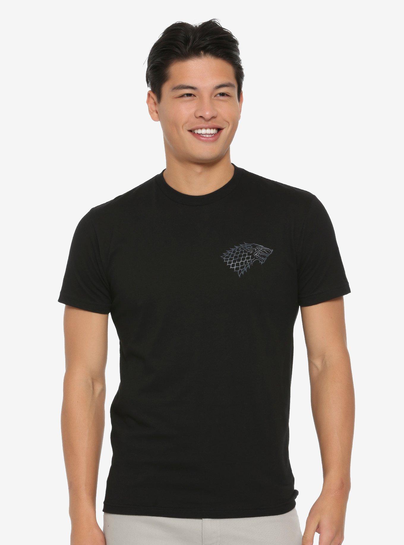 Game Of Thrones Winterfell Starks T-Shirt - BoxLunch Exclusive, , alternate