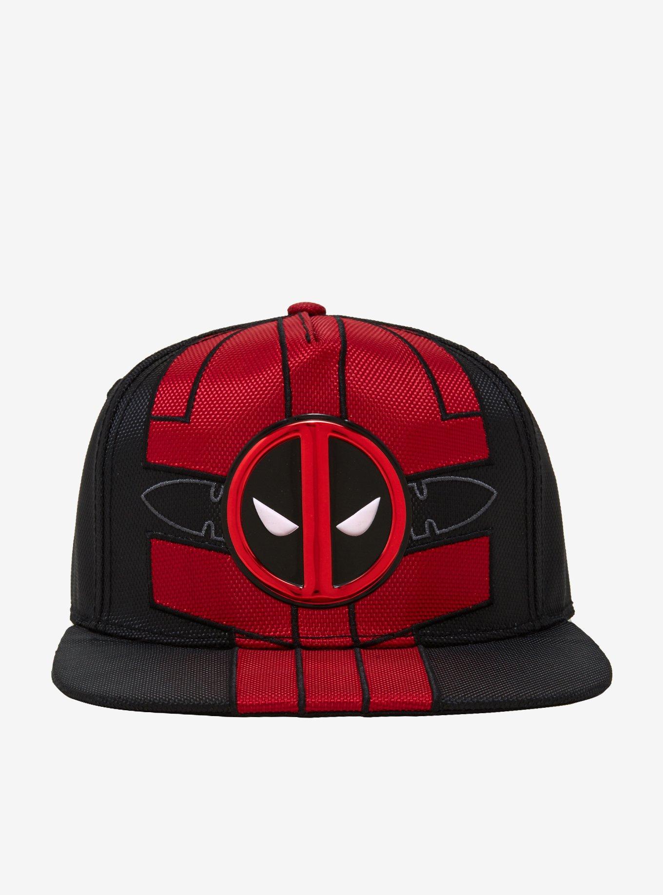 Marvel Deadpool Suit Snapback Hat, , alternate