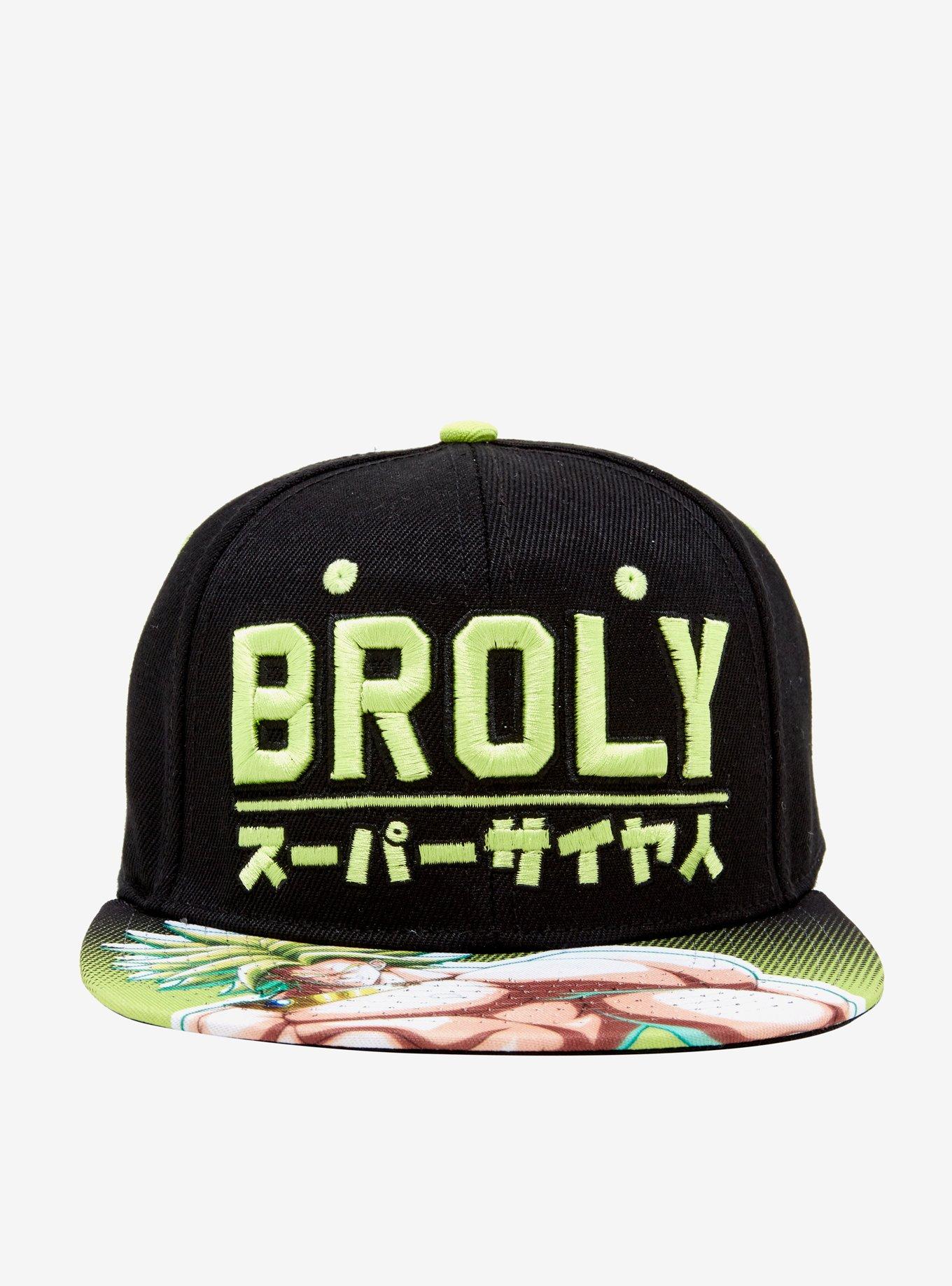 Dragon Ball Super Broly Snapback Hat, , alternate