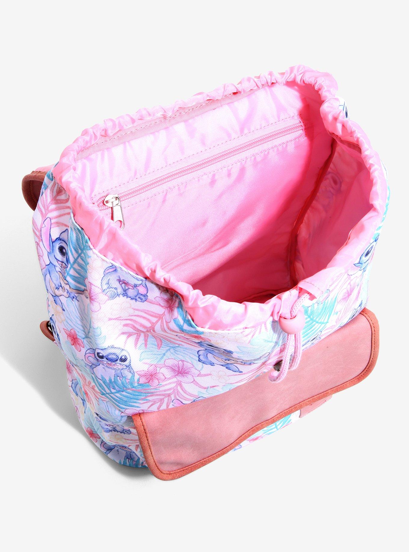 Loungefly Disney Lilo & Stitch Tropical Drawstring Backpack, , alternate