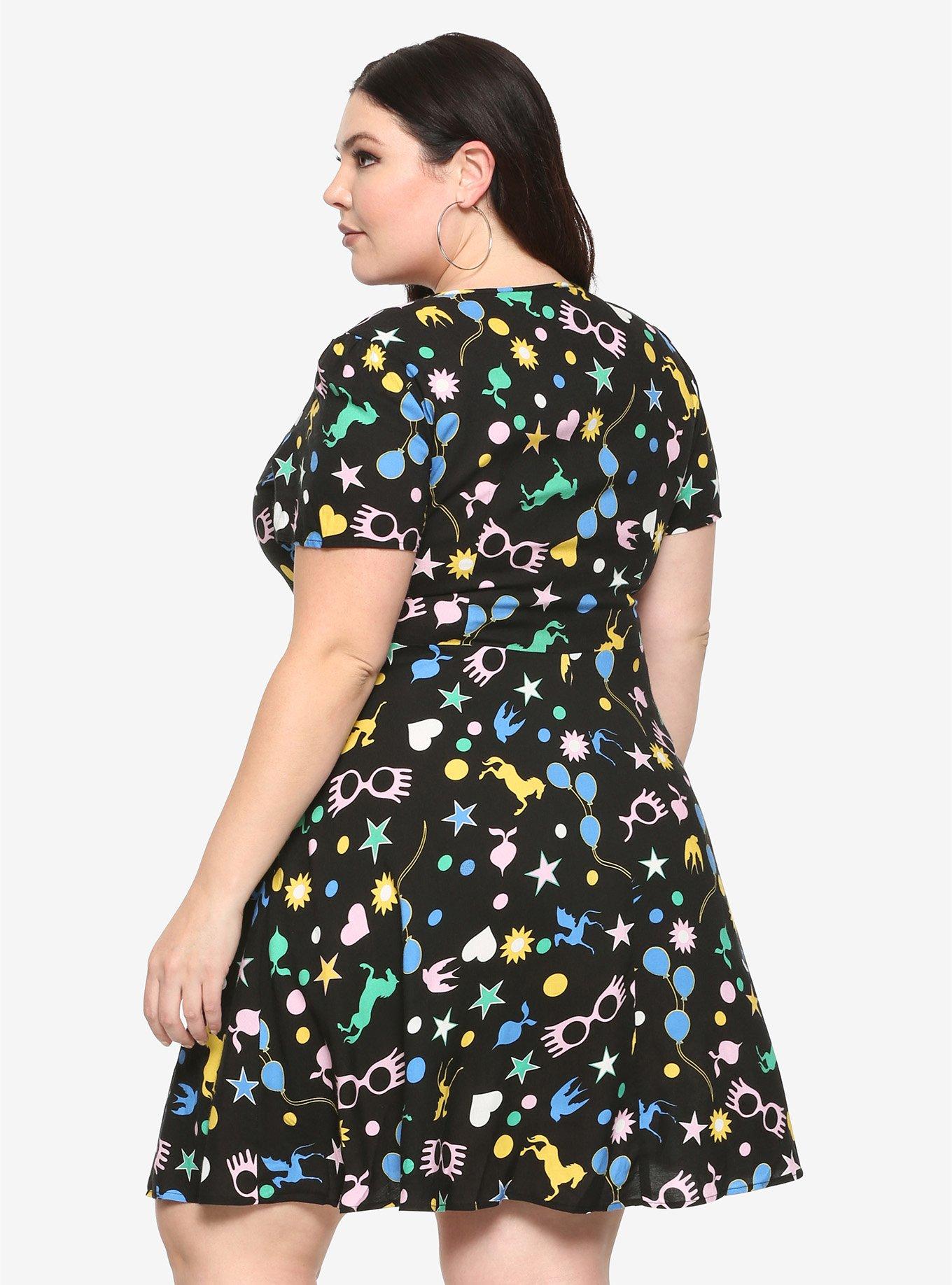 Harry Potter Luna Lovegood Icons Dress Plus Size, , alternate