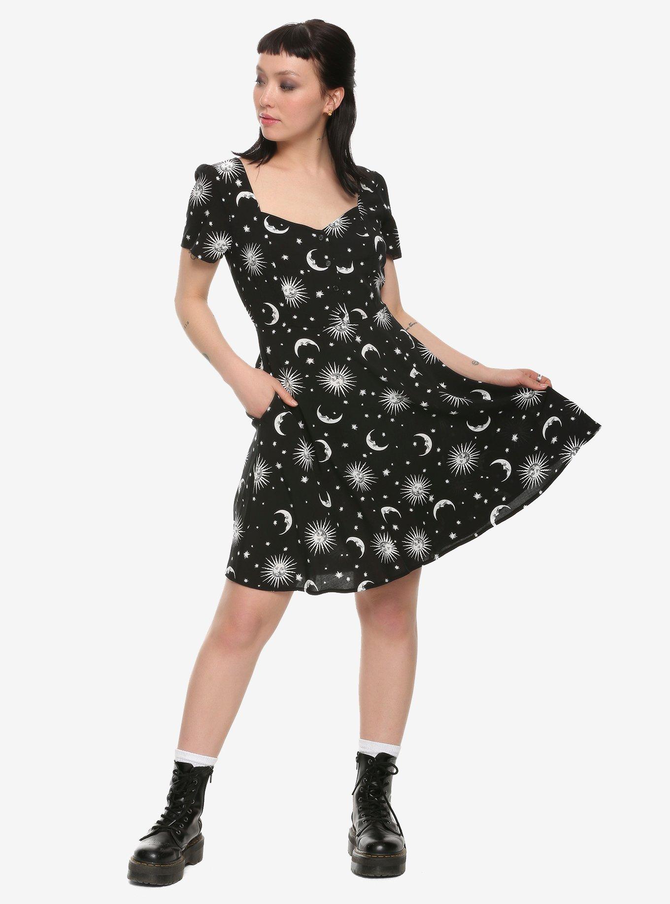 Celestial Retro Dress, MULTI, alternate