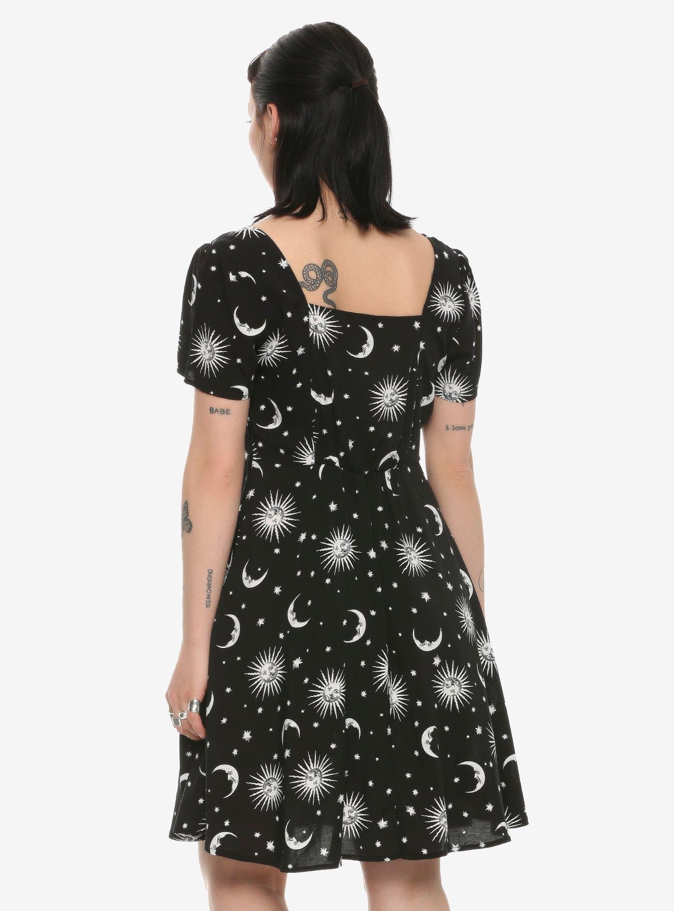 Celestial Retro Dress, MULTI, alternate