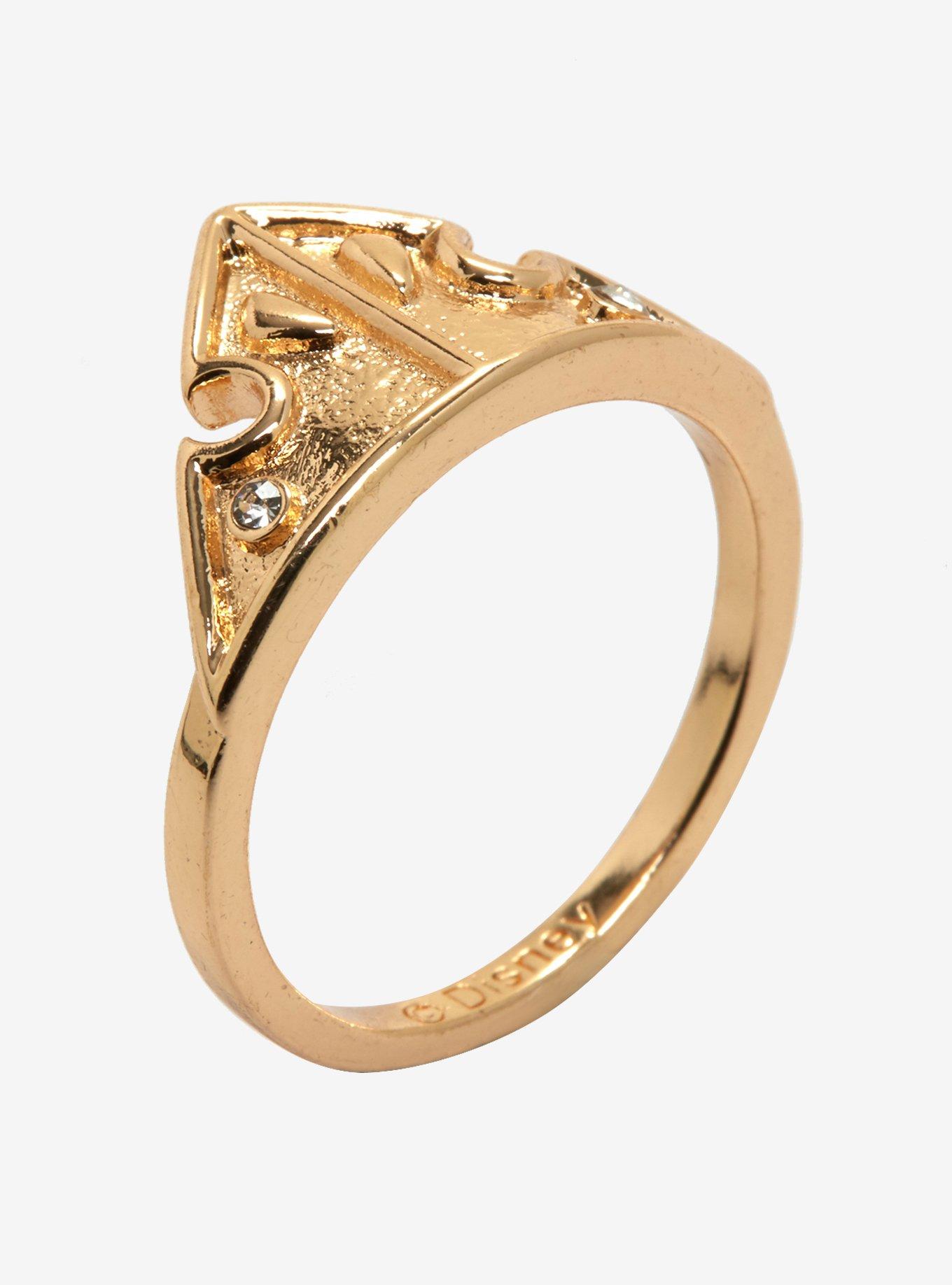 Destination Disney Sleeping Beauty Aurora Crown Ring, , alternate