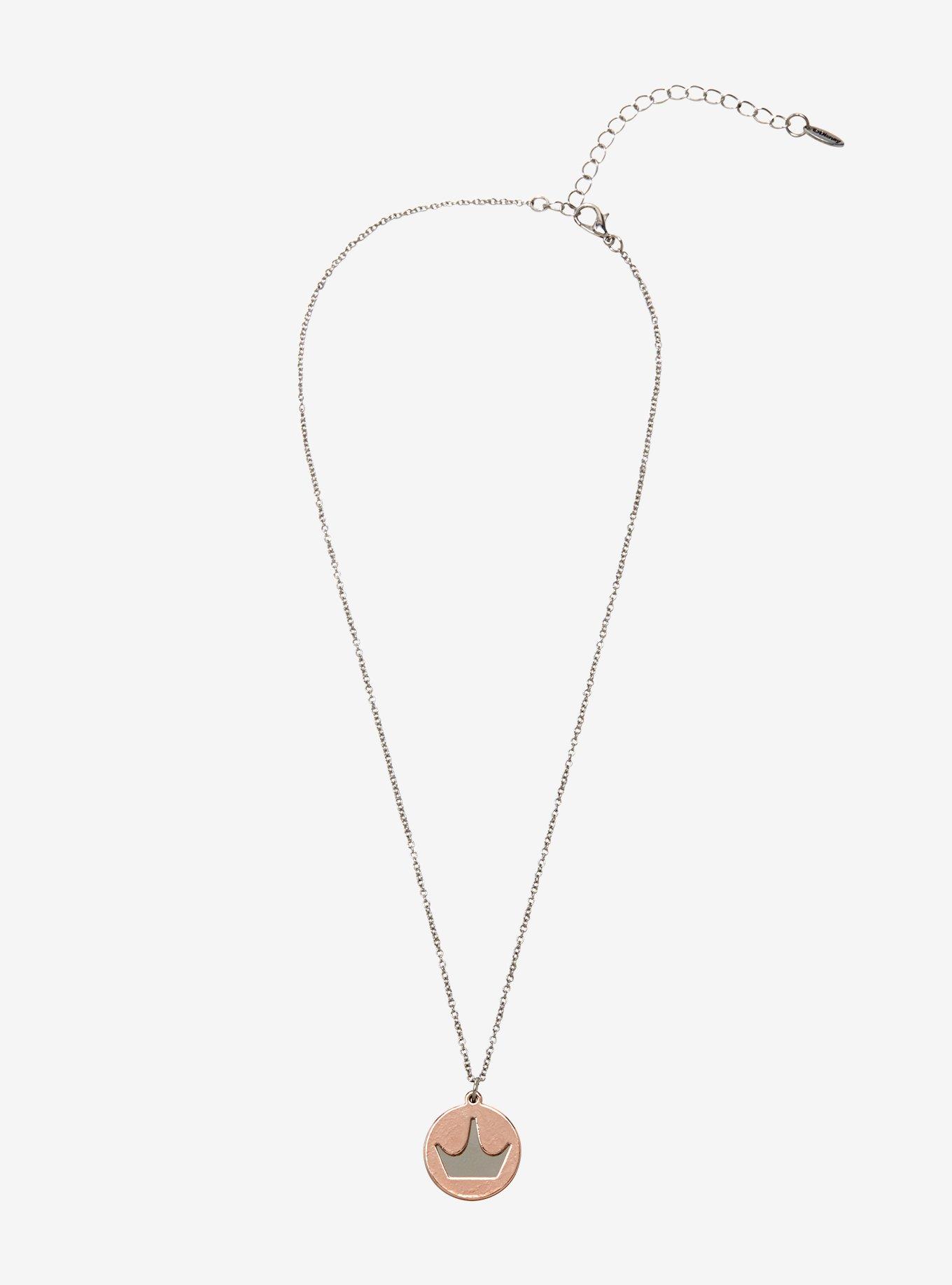 Destination Disney Crown Pendant Necklace, , alternate