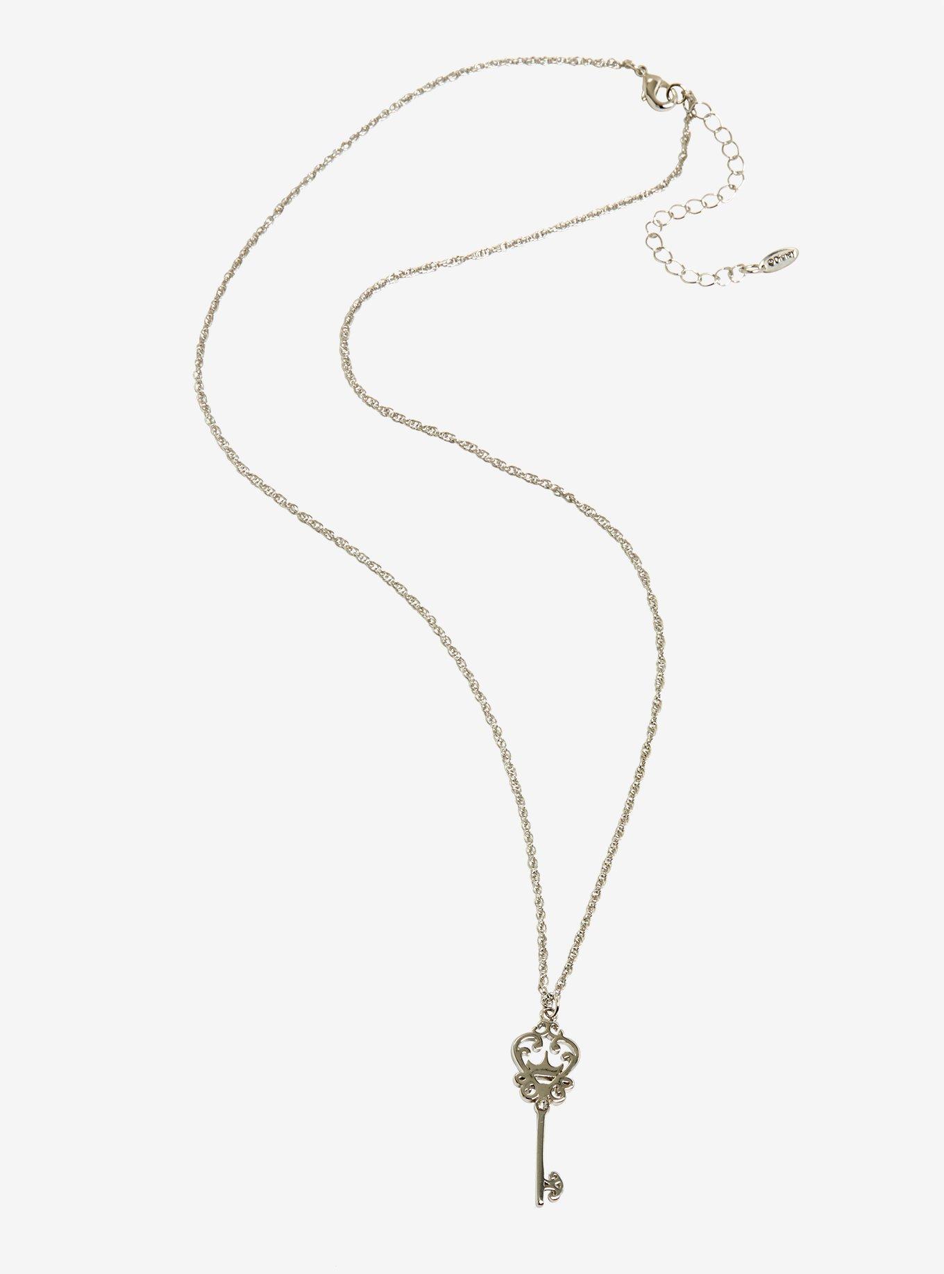 Destination Disney Castle Key Necklace, , alternate