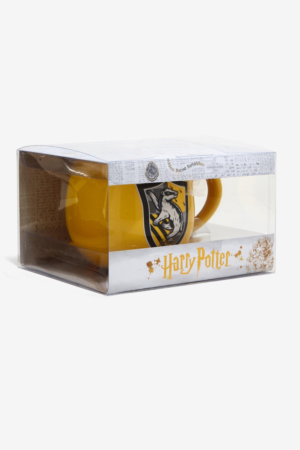 Harry Potter Hufflepuff Crest Mug & Coaster Set, , alternate