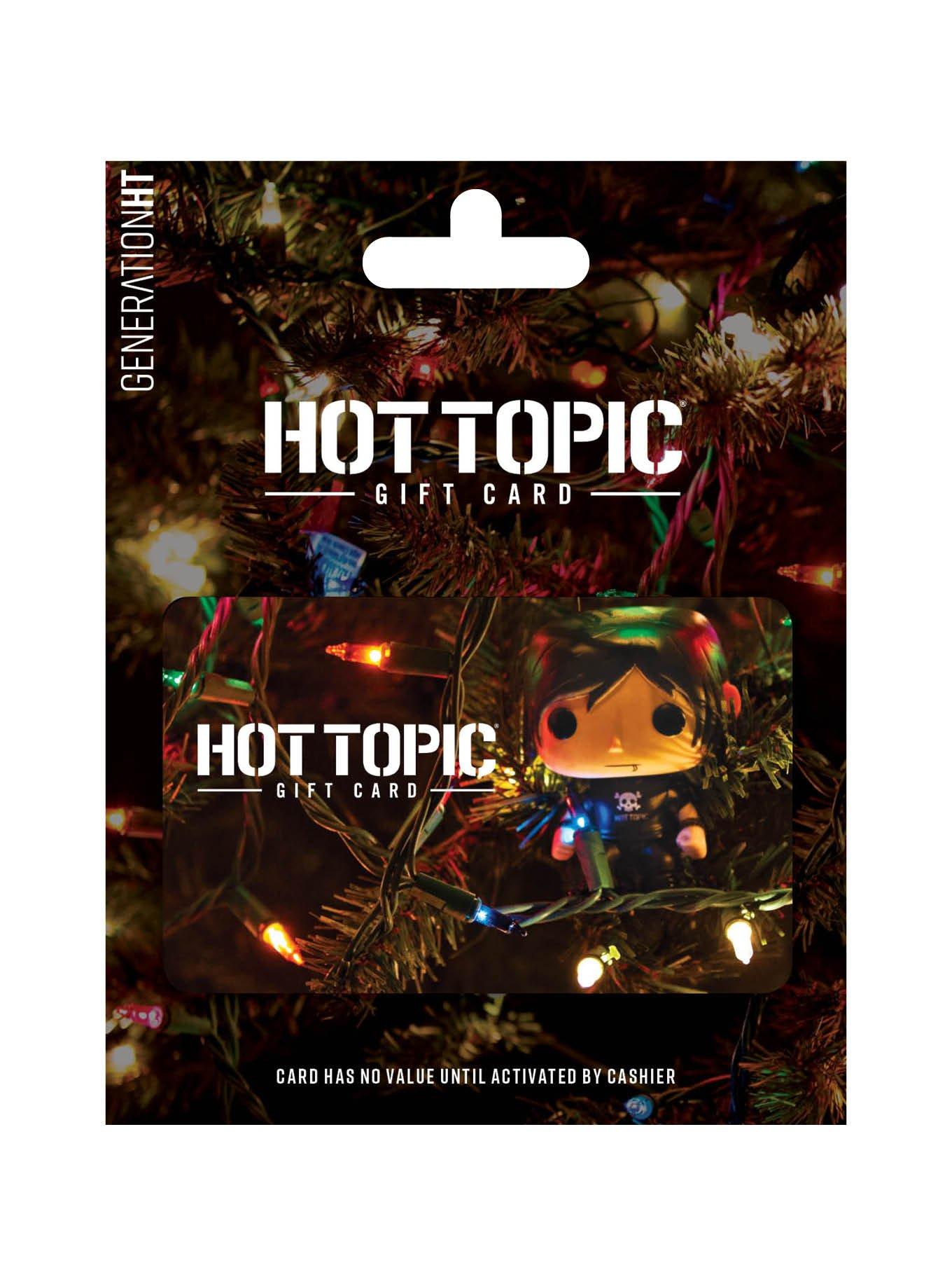 GC HOT TOPIC GUY $100 Gift Card, , alternate