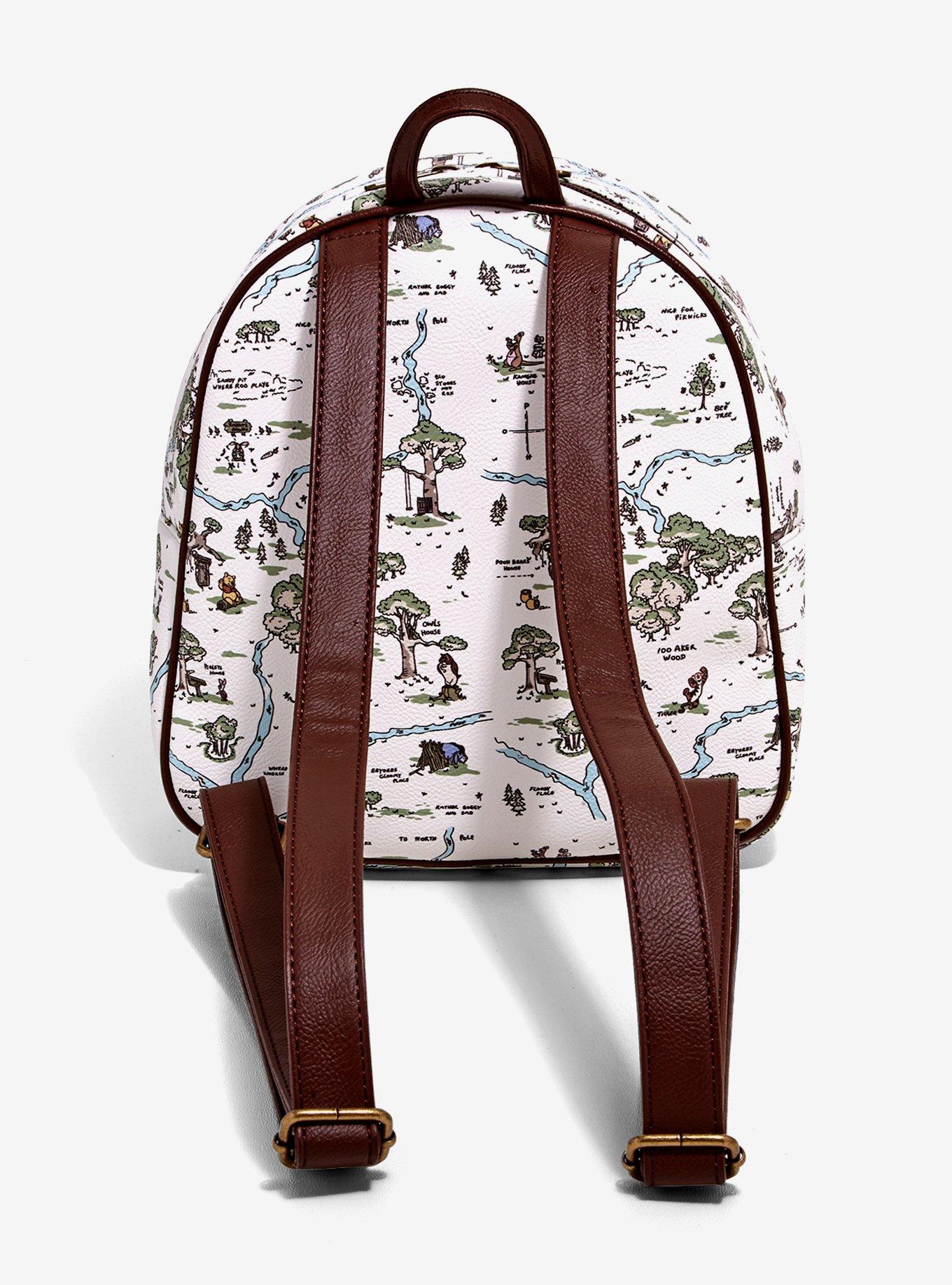 Loungefly Disney Winnie The Pooh Map Mini Backpack, , alternate