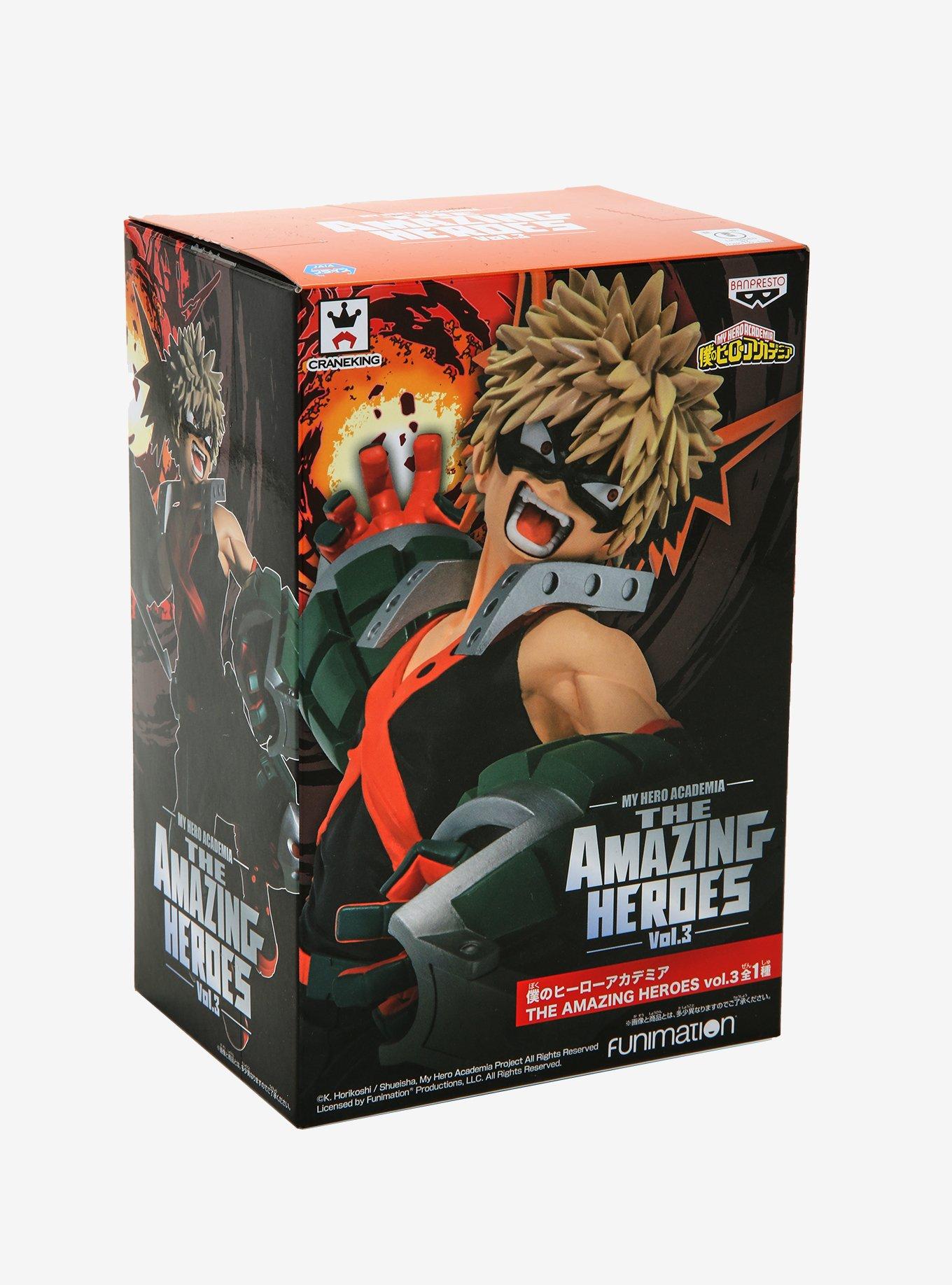 Banpresto My Hero Academia The Amazing Heroes Vol. 3 Katsuki Bakugo Collectible Figure, , alternate