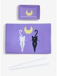 Sailor Moon Ceramic Sushi Plate and Chopsticks Set - BoxLunch Exclusive, , alternate