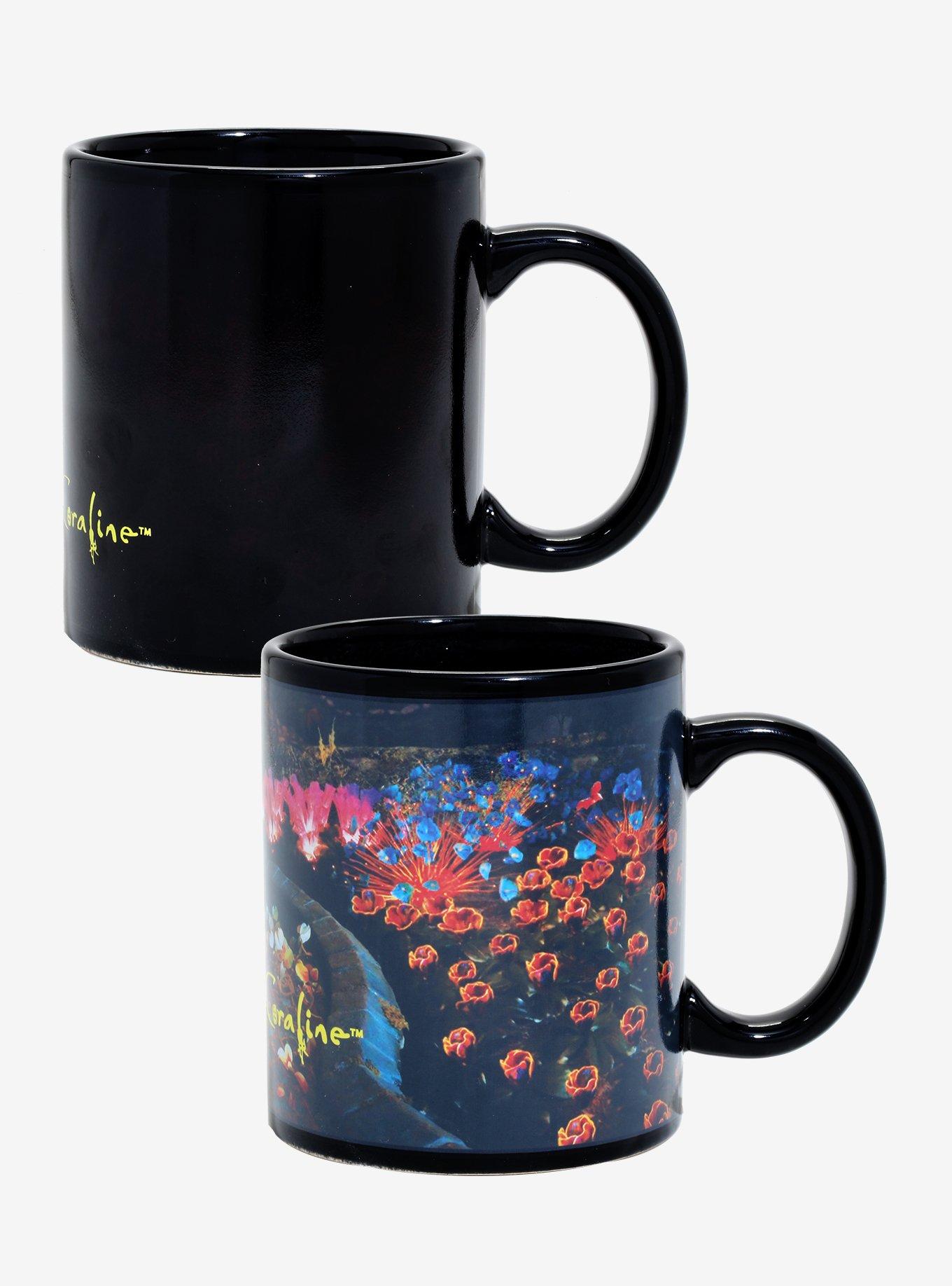 Coraline Heat Changing Mug - BoxLunch Exclusive, , alternate