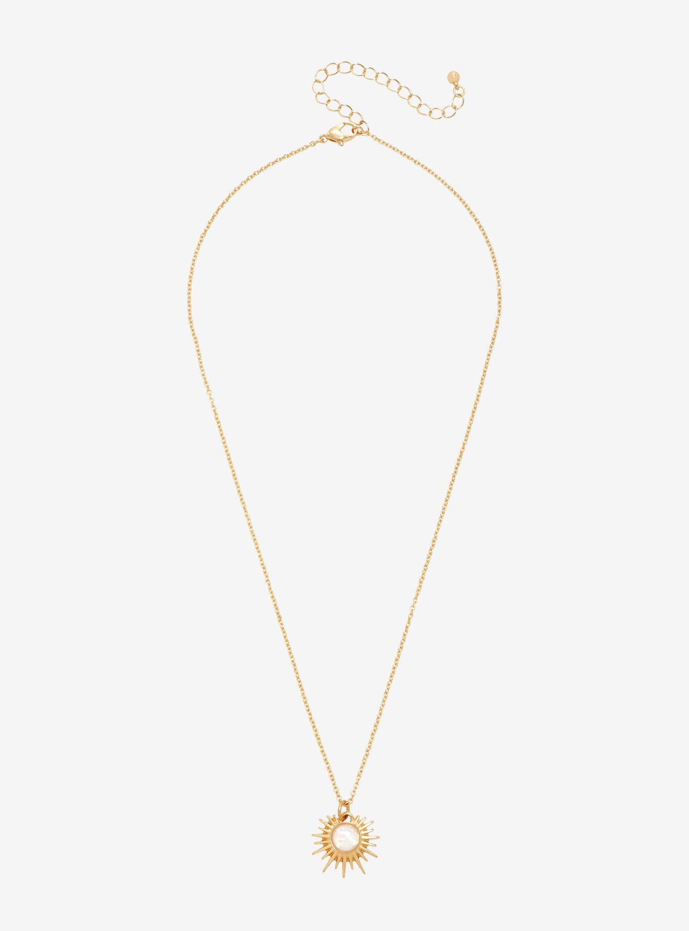 Sun Opal Necklace, , alternate