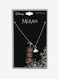 Disney Mulan Cherry Blossom Necklace, , alternate