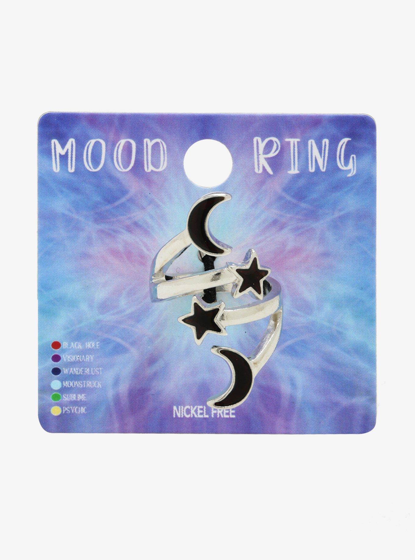 Moon & Stars Mood Ring, , alternate