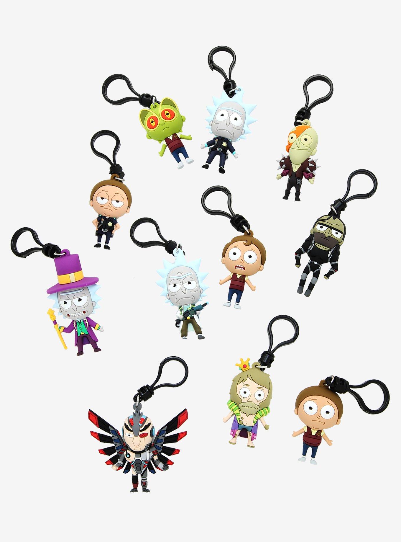 Rick and Morty Blind Bag Series 3 Figural Keychain, , alternate - view 2