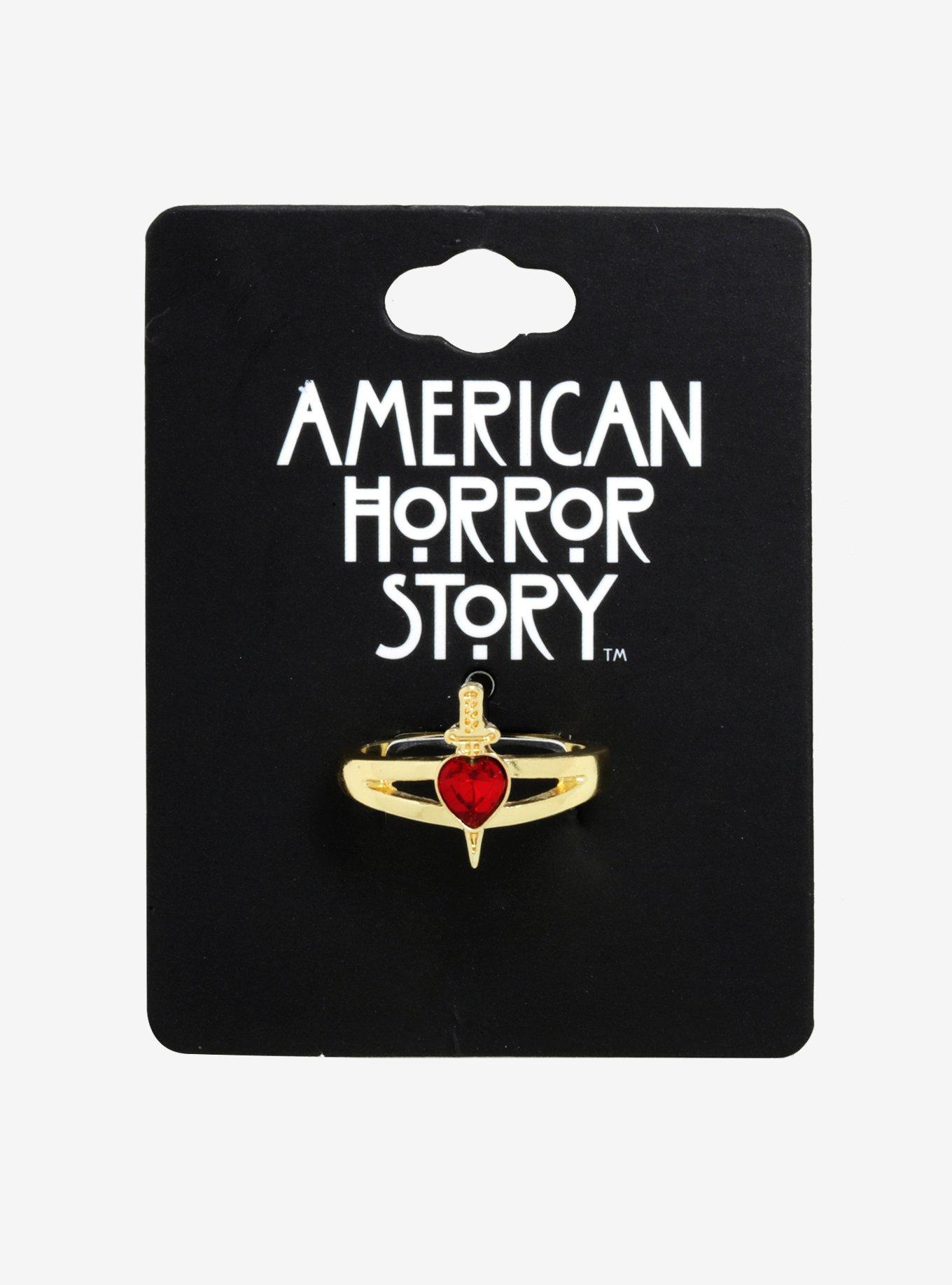 American Horror Story Heart Sword Ring, , alternate