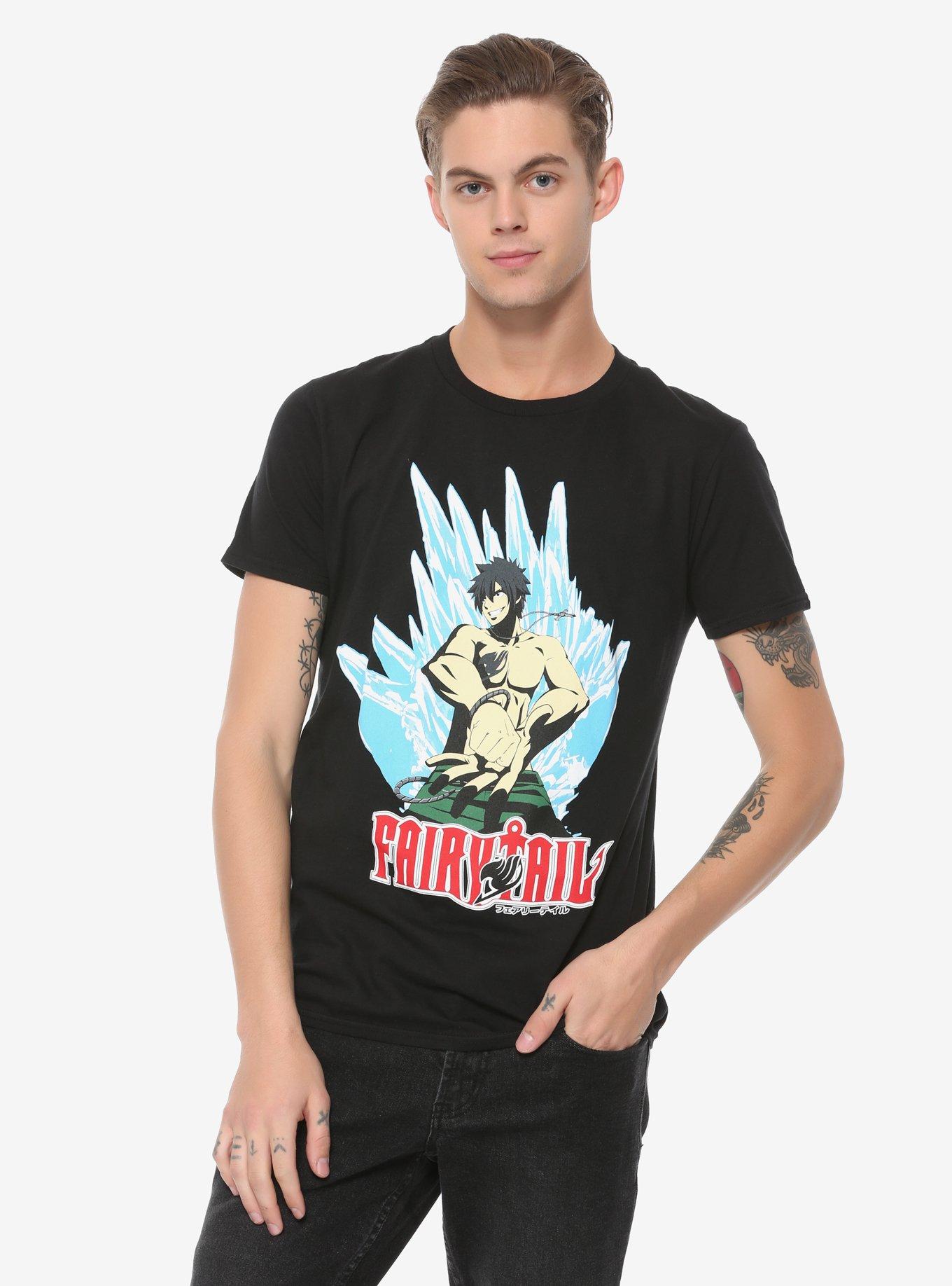 Fairytail Gray Fullbuster T-Shirt, MULTI, alternate