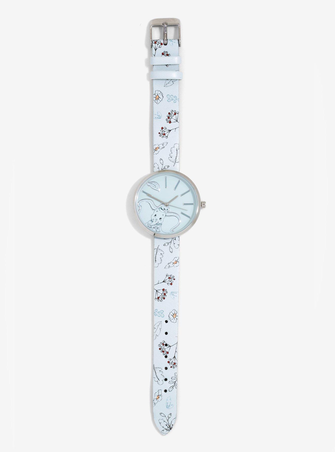 Disney Dumbo Light Blue Watch - A BoxLunch Exclusive, , alternate