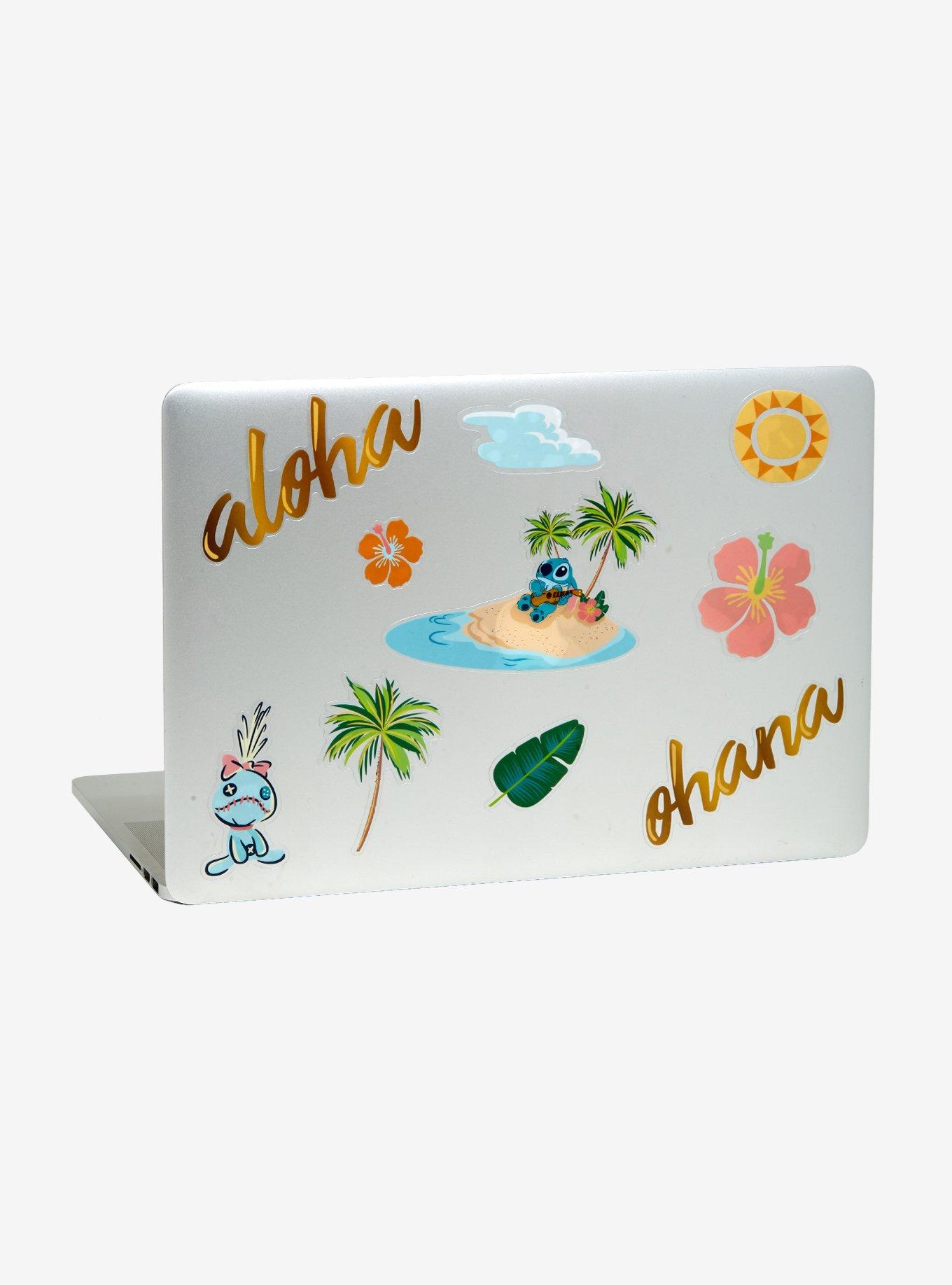 Loungefly Disney Lilo & Stitch Beach Tech Stickers - BoxLunch Exclusive, , alternate