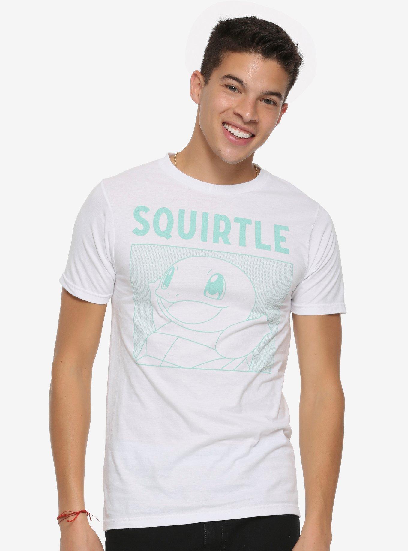 Pokemon Squirtle Pop Art Print T-Shirt, , alternate