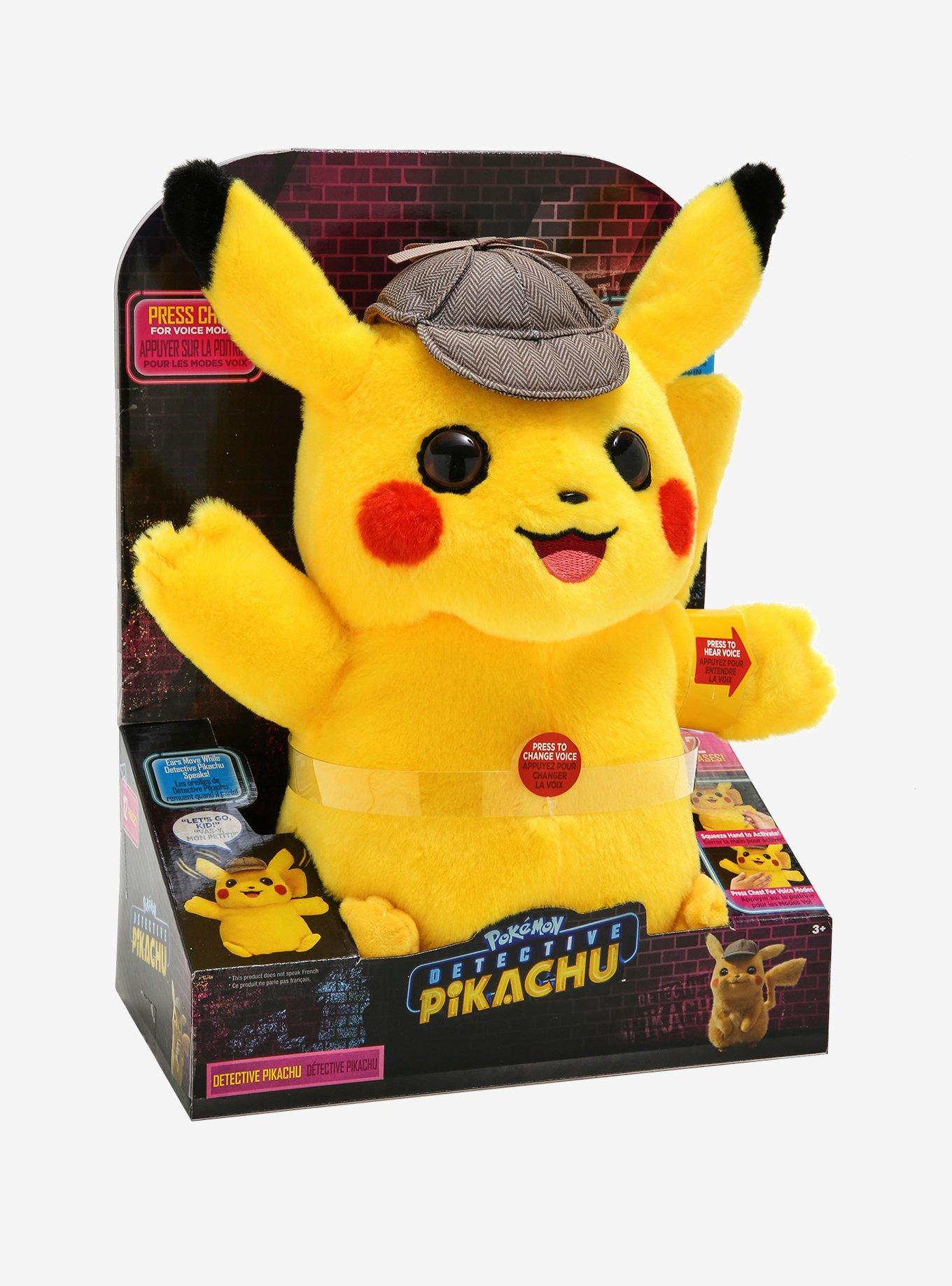 Pokemon Detective Pikachu Talking Plush, , alternate