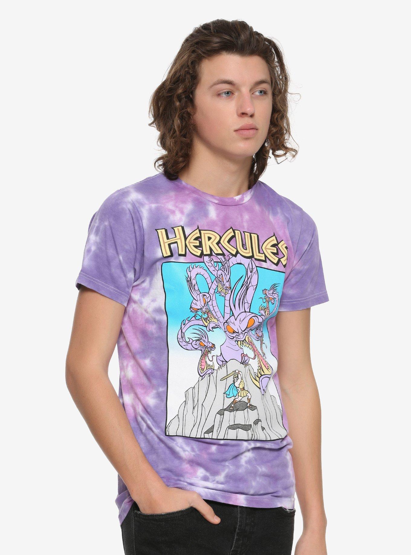 Disney Hercules Poster Tie-Dye Wash T-Shirt, MULTI, alternate
