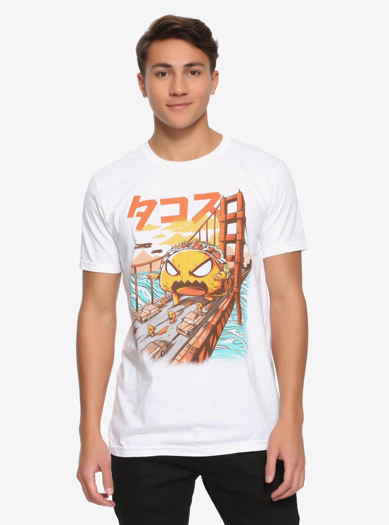 Tacozilla T-Shirt By Ilustrata, MULTI, alternate