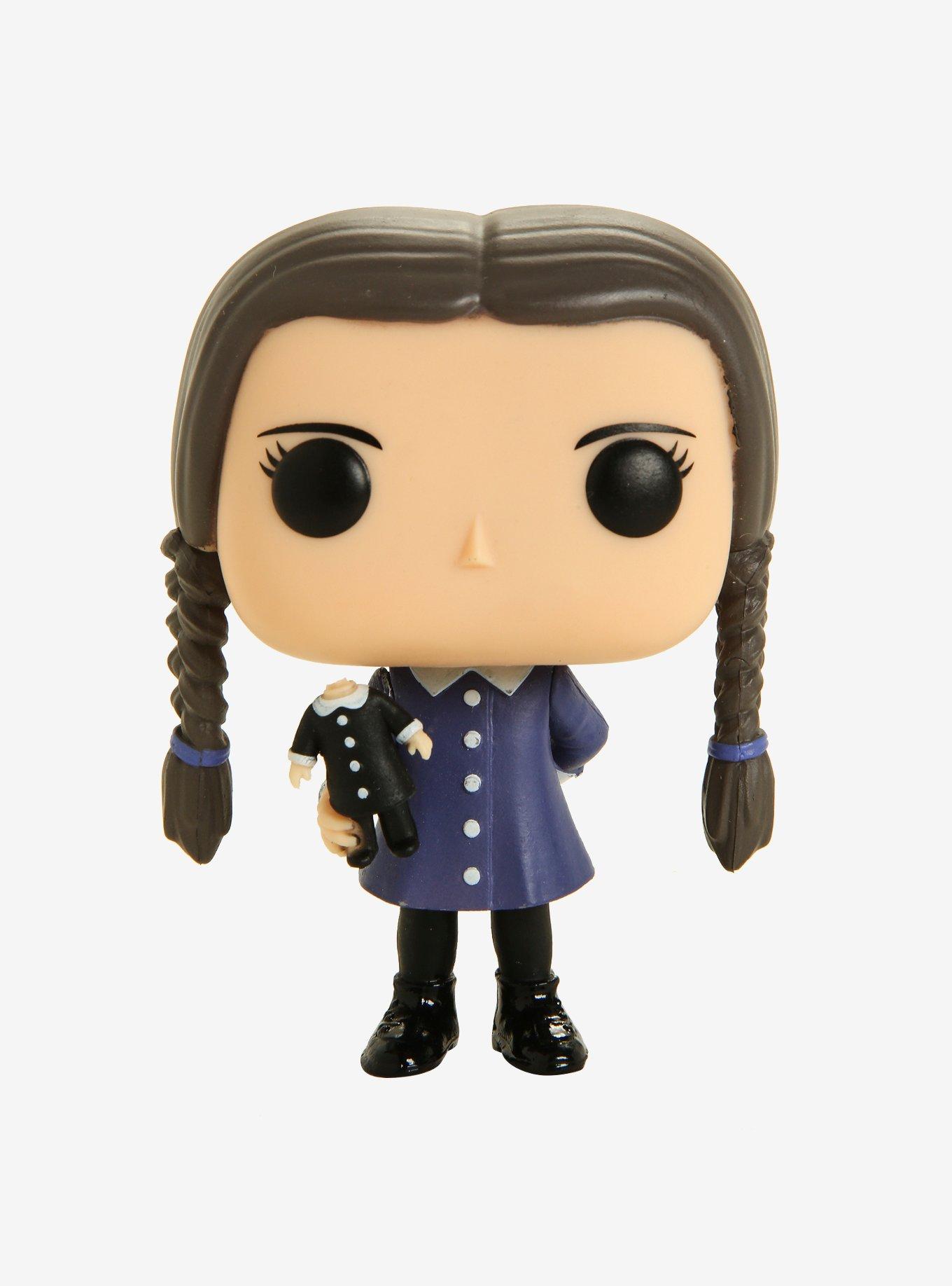 Funko Pop! The Addams Family Wednesday Addams with Doll Vinyl Figure, , alternate