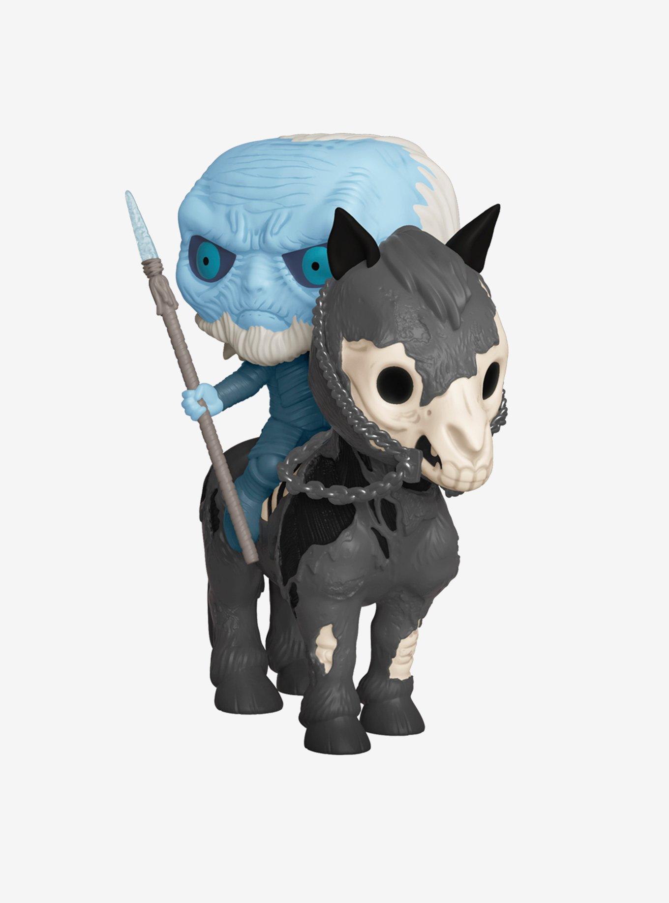 Funko Pop! Rides Game of Thrones White Walker on Horse 6 Inch Vinyl Figure, , alternate