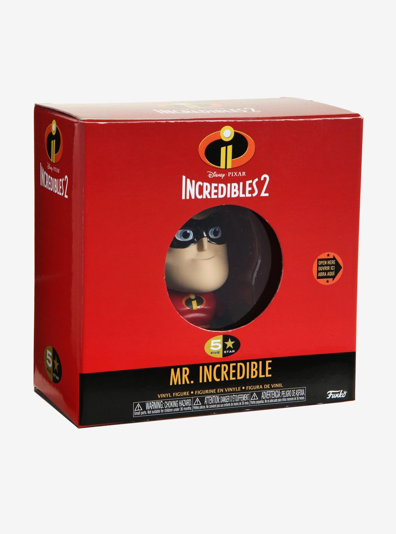 Funko 5 Star Disney Pixar Incredibles 2 Mr. Incredible Vinyl Figure, , alternate