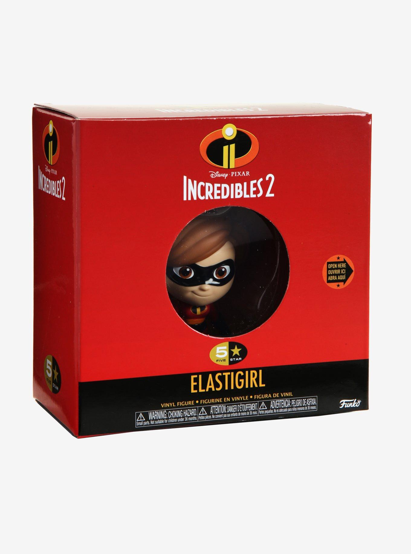 Funko 5 Star Incredibles 2 – Elastigirl Vinyl Figur, 7,6 Cm