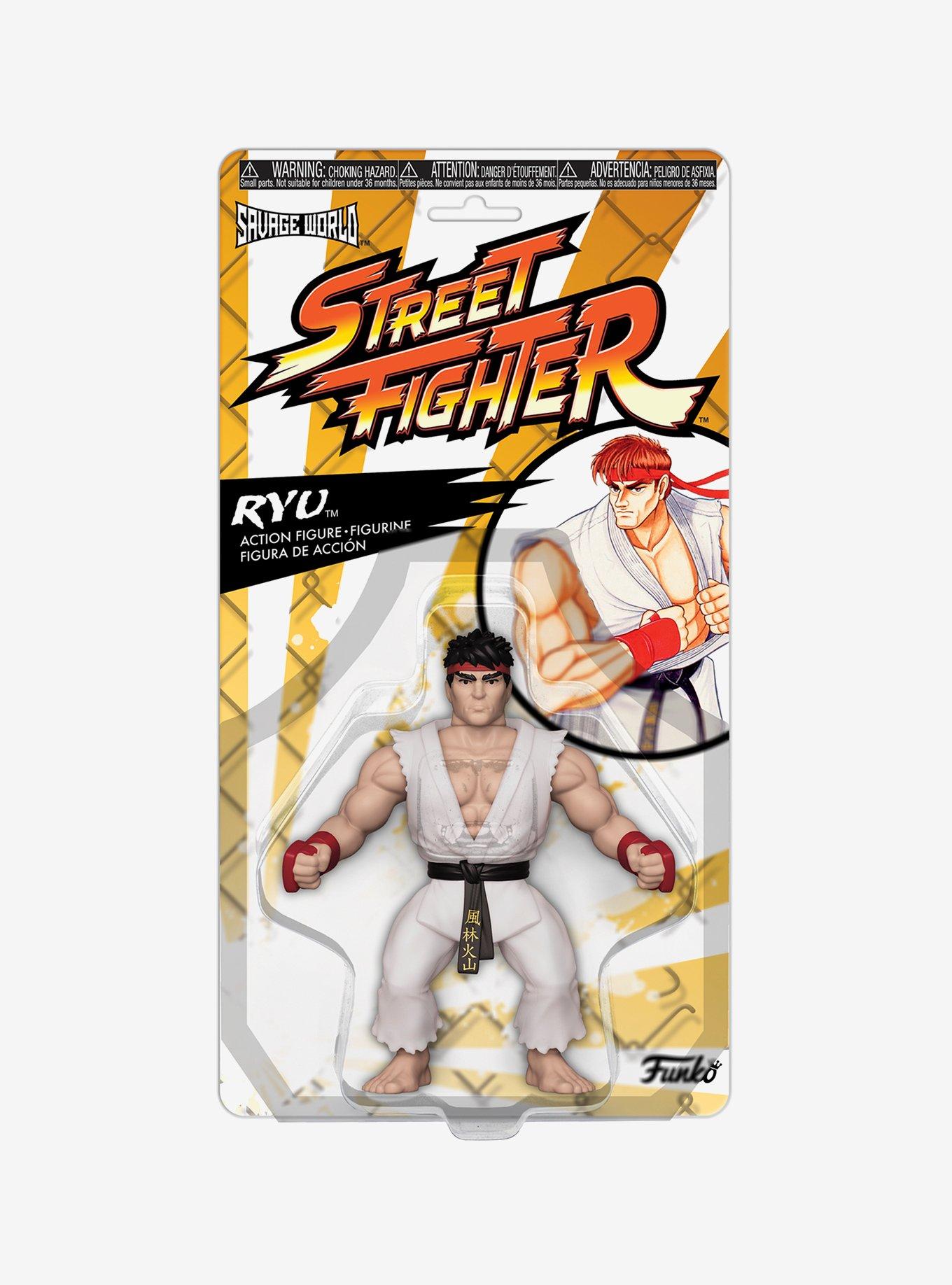 Funko Savage World Street Fighter Ryu Action Figure, , alternate