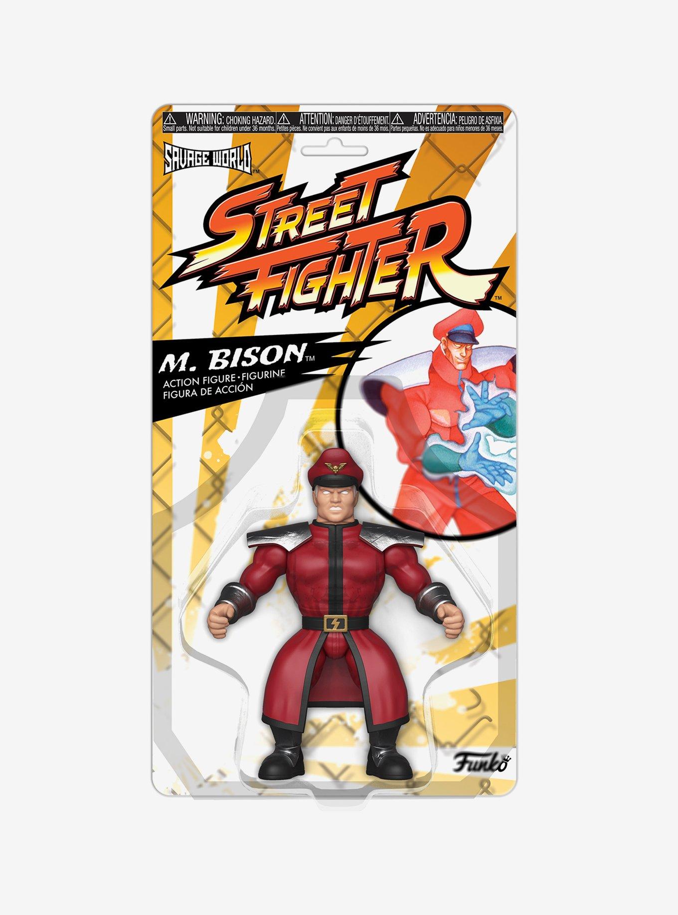 Funko Savage World Street Fighter M. Bison Action Figure, , alternate