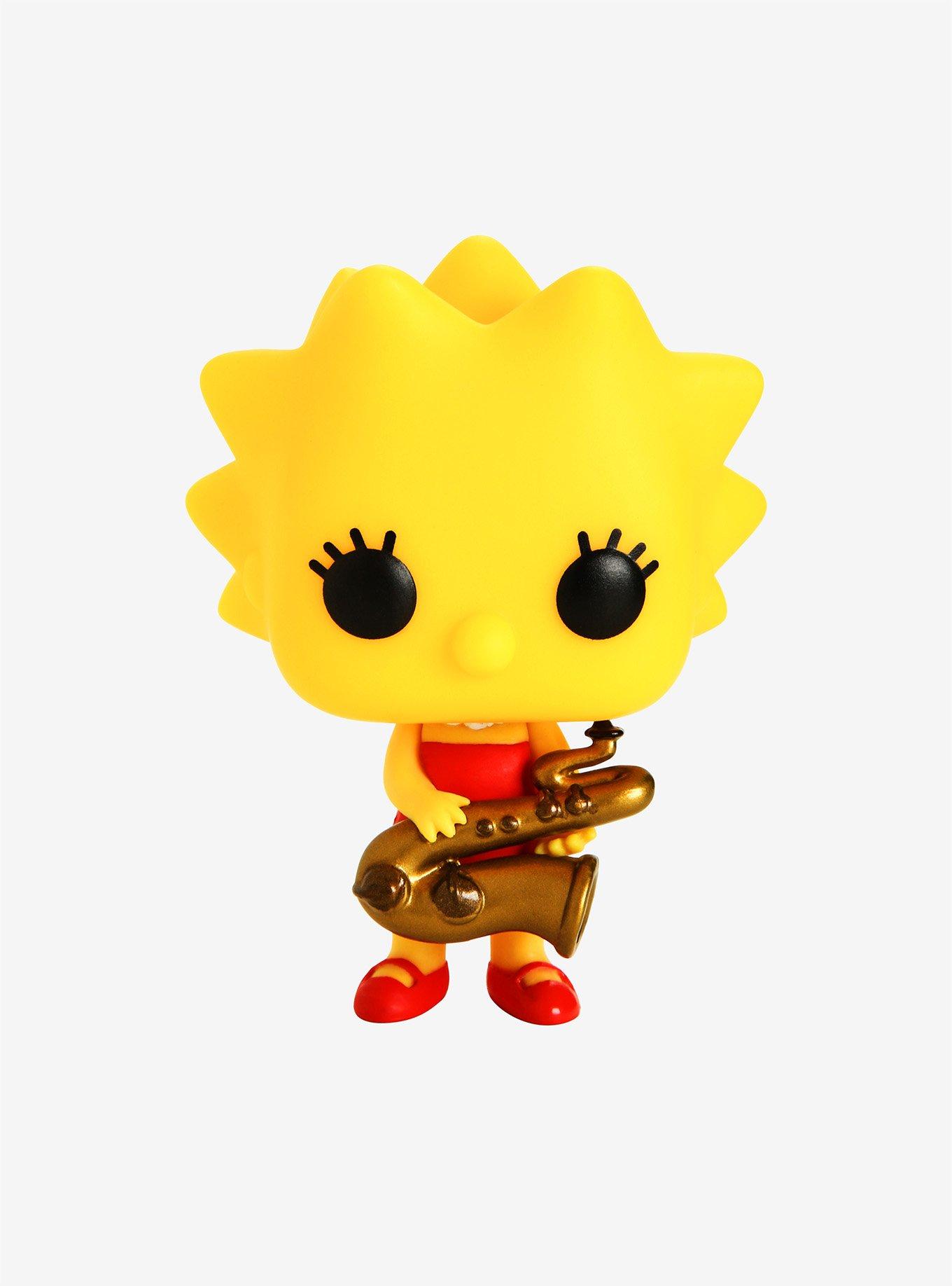 Funko Pop! The Simpsons Lisa Simpson With Saxophone Vinyl Figure, , alternate