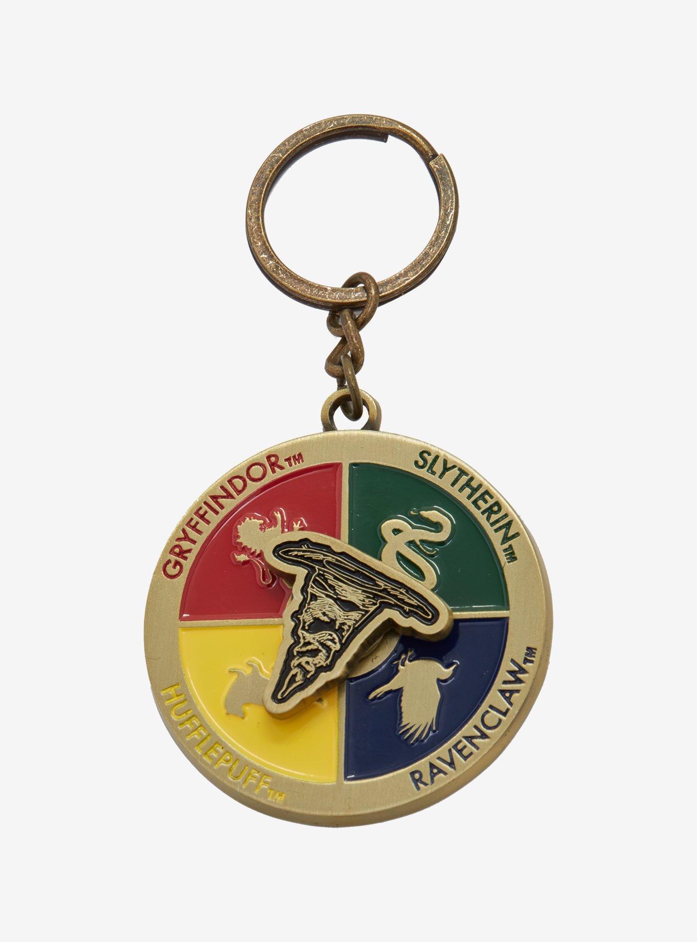 Harry Potter Sorting Hat Spinner Key Chain, , alternate