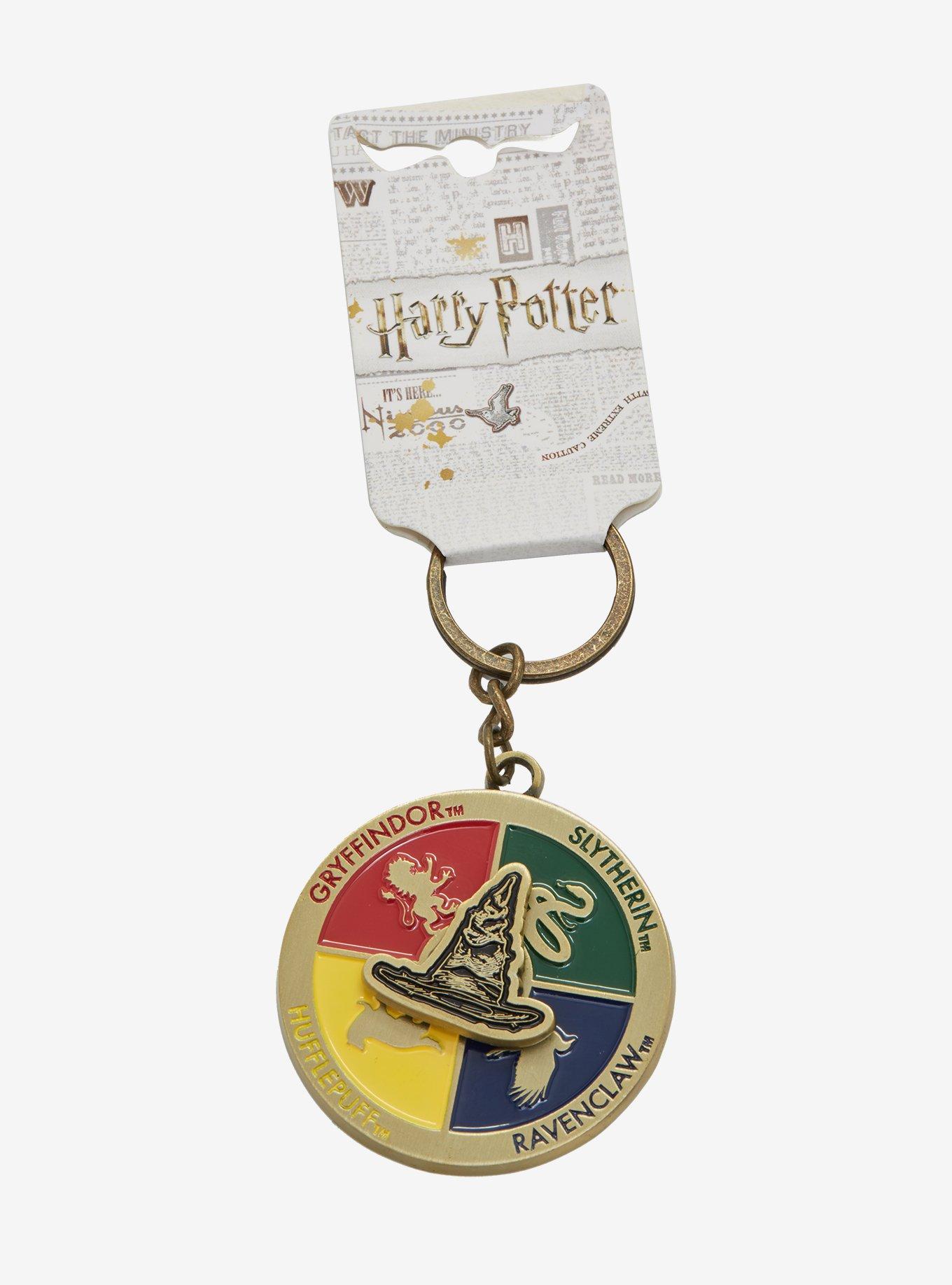 Harry Potter Sorting Hat Spinner Key Chain, , alternate