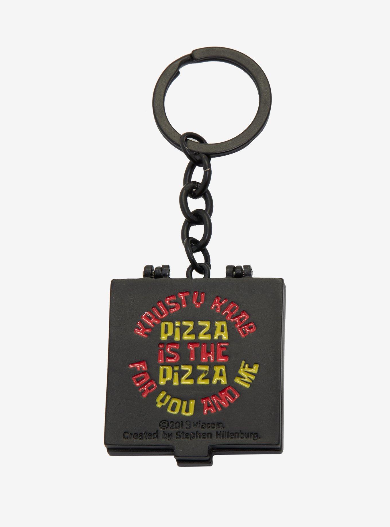 SpongeBob SquarePants Krusty Krab Pizza Keychain - BoxLunch Exclusive, , alternate