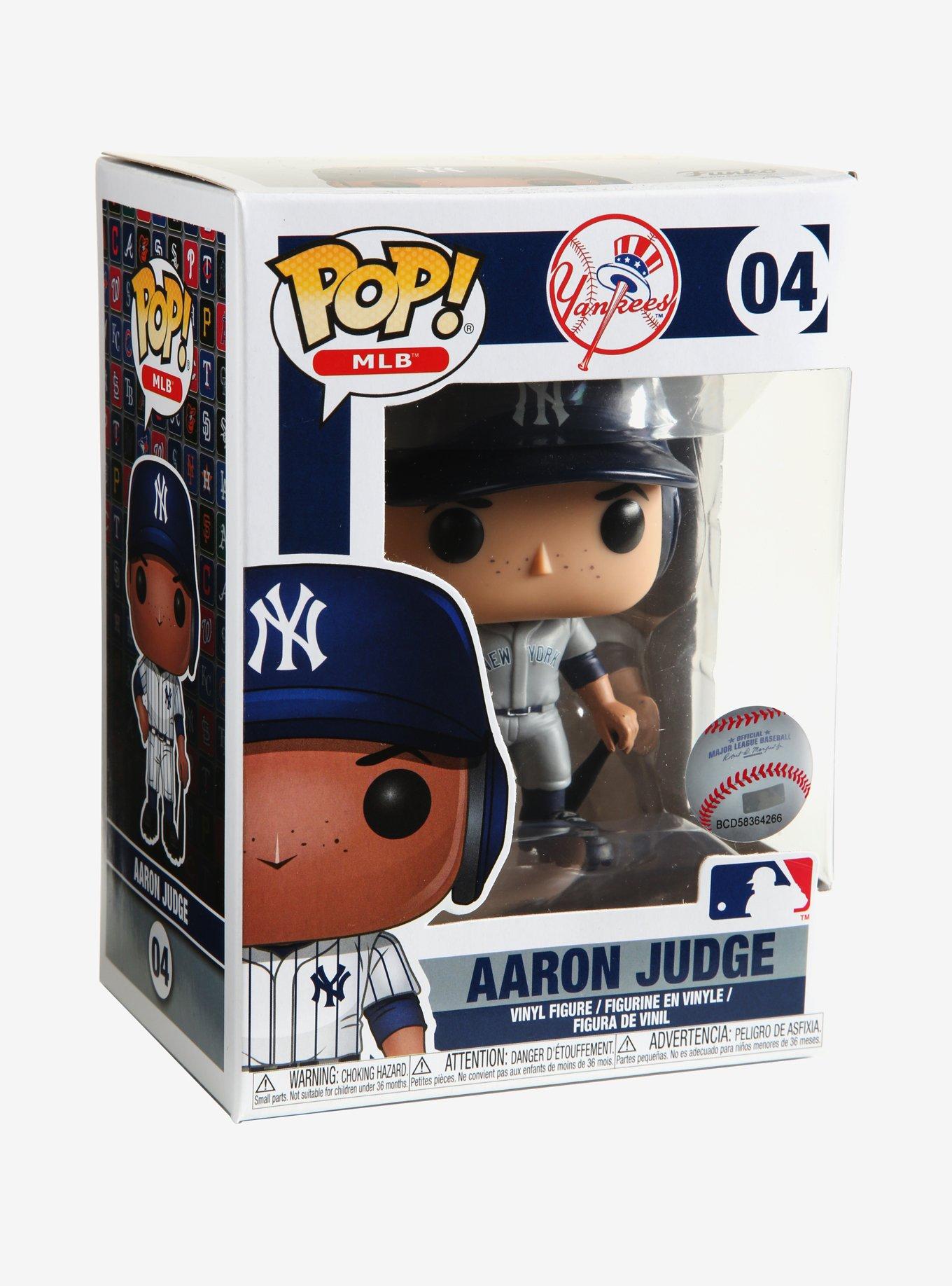 Funko POP! MLB: Aaron Judge [Road Jersey](Signed/Aaron Judge/Fanatics) —  The Pop Plug