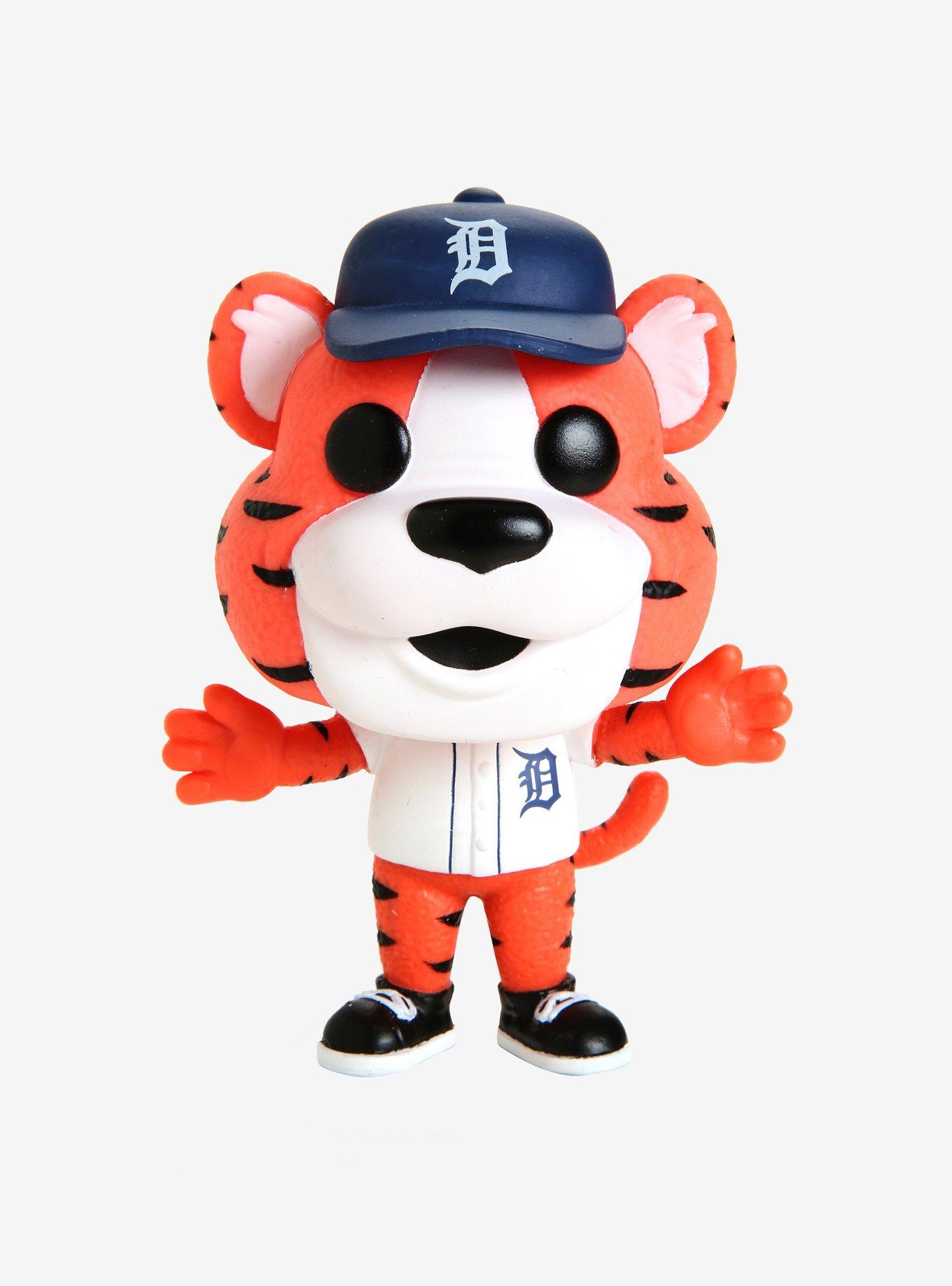Paws the Tiger Detroit Tigers Name & Number Bobblehead MLB