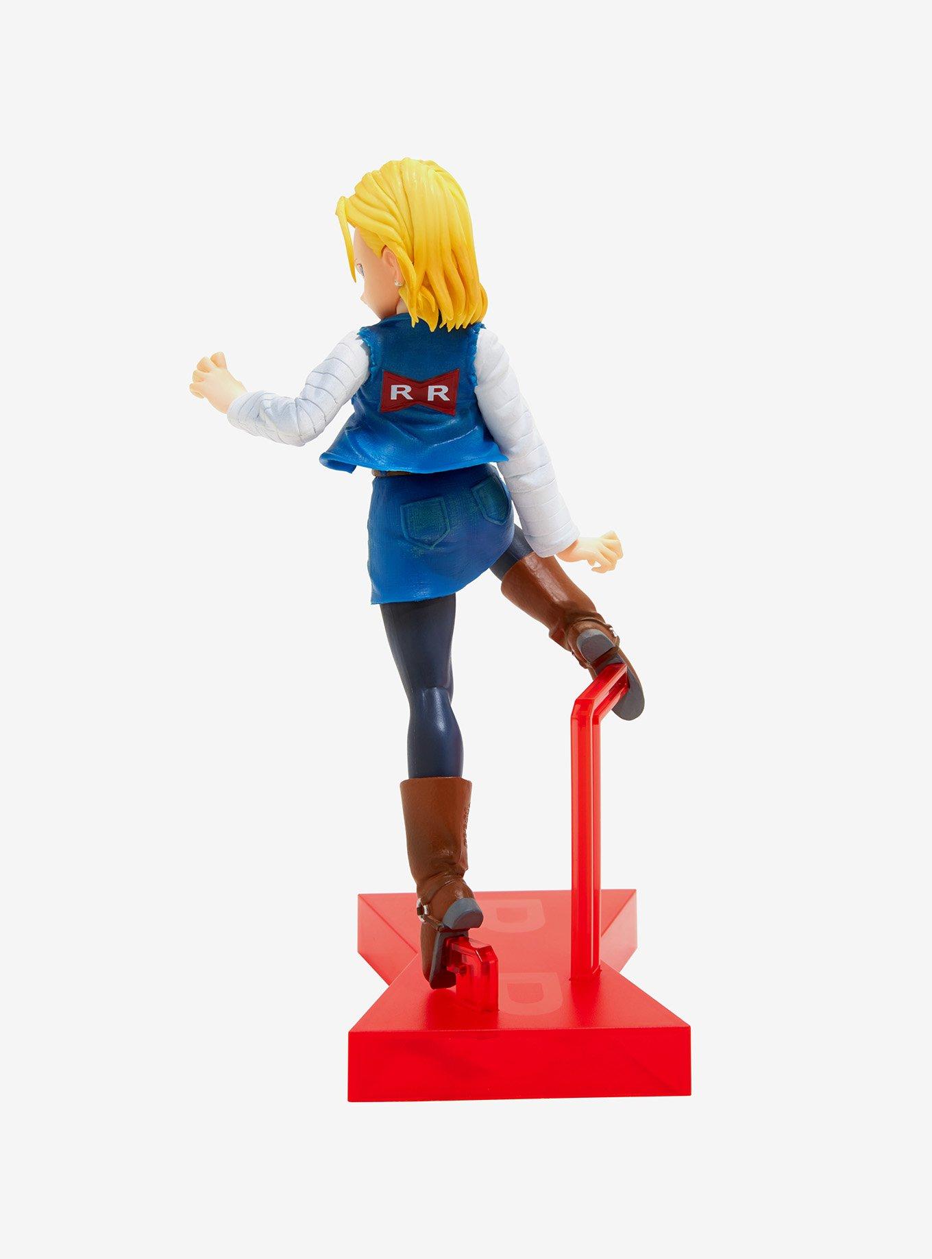 Banpresto Dragon Ball FighterZ Android 18 Prize Collectible Figure, , alternate