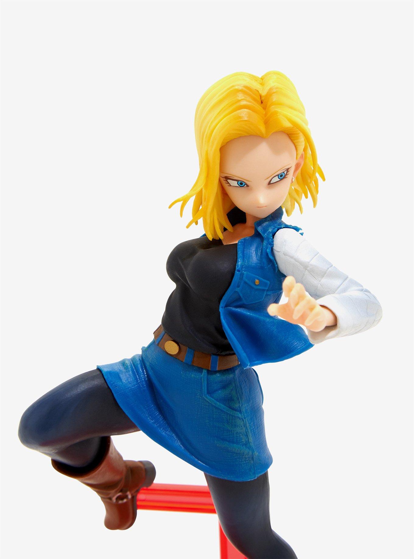 Banpresto Dragon Ball FighterZ Android 18 Prize Collectible Figure, , alternate