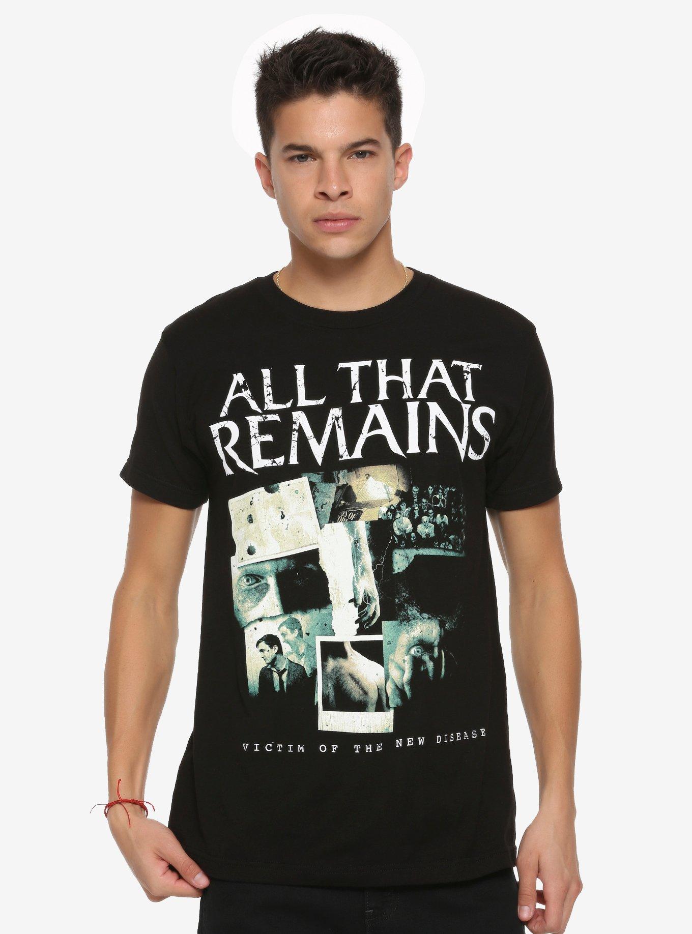 All That Remains Victim Of The New Disease T-Shirt, BLACK, alternate
