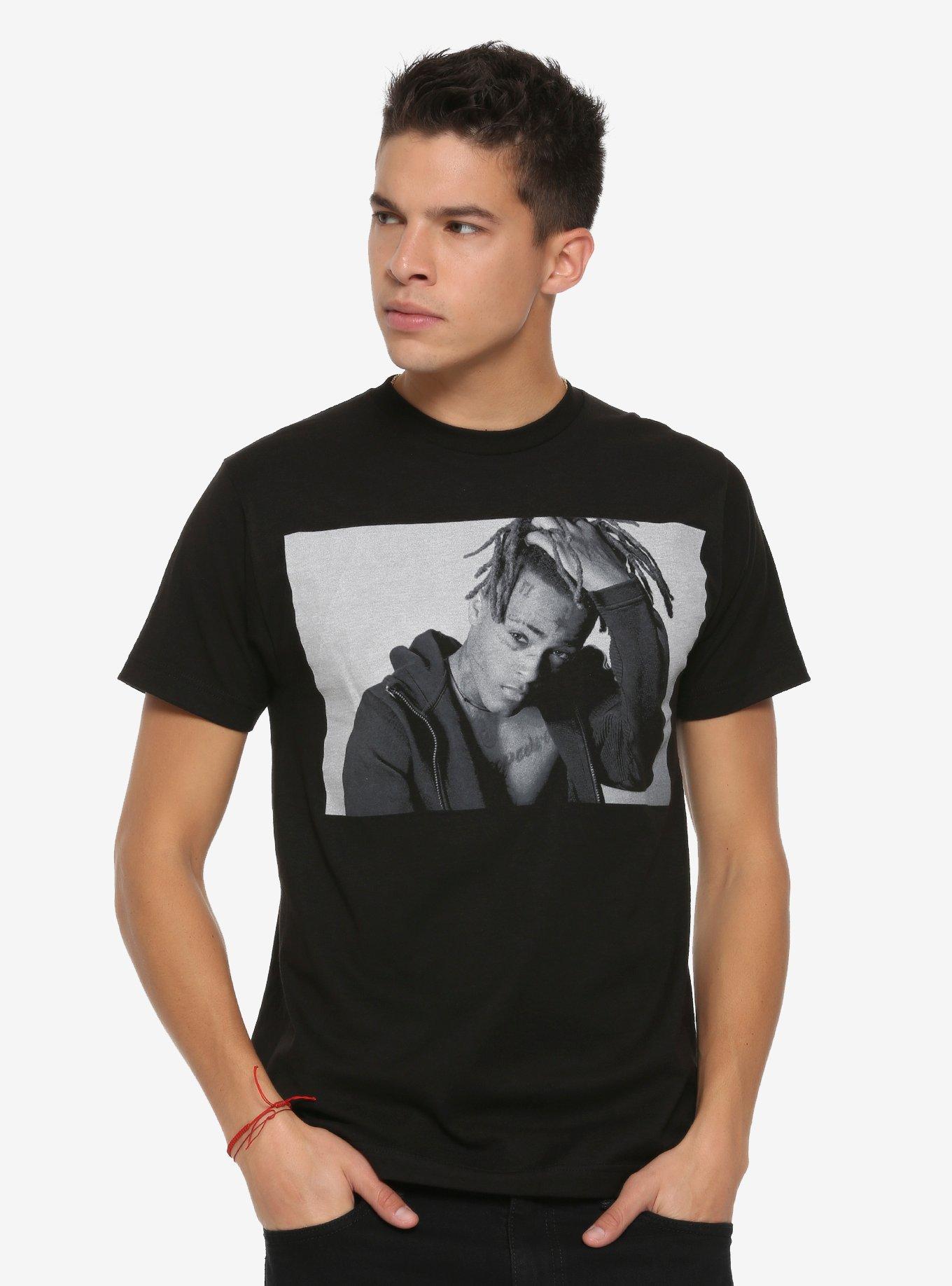 XXXTentacion Photo T-Shirt, BLACK, alternate