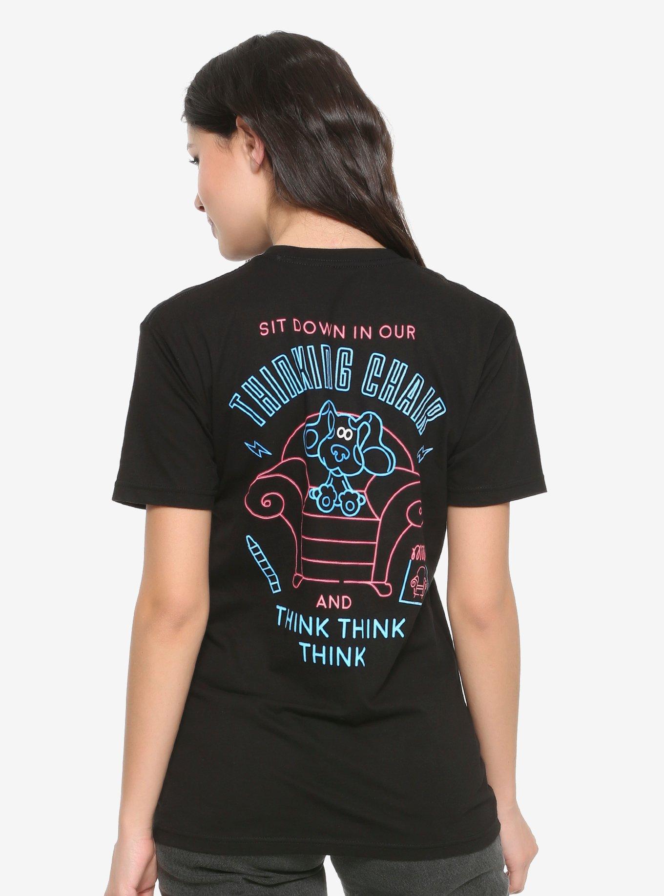 Blue's Clues Neon Thinking Chair T-Shirt - BoxLunch Exclusive, , alternate