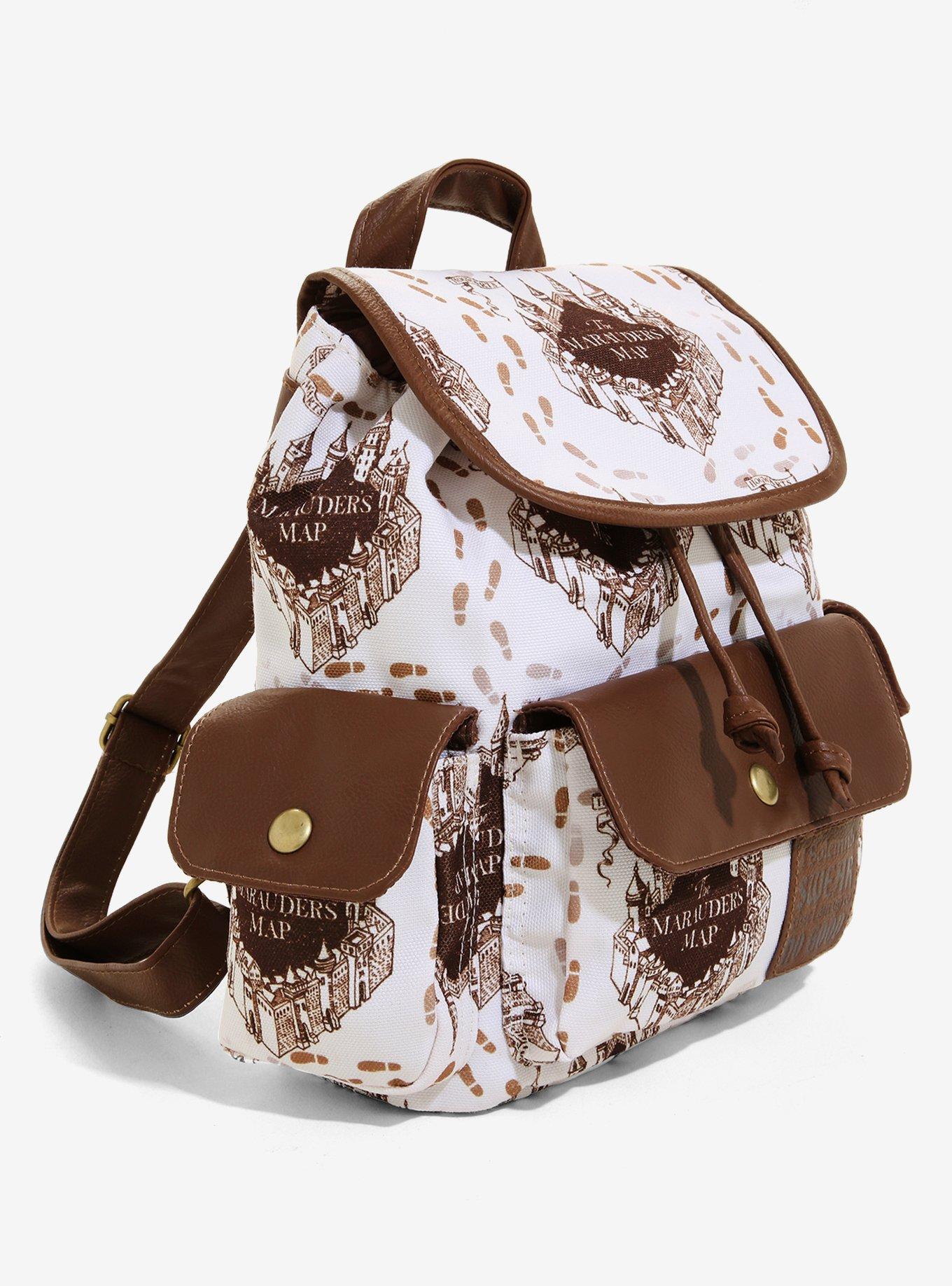 Harry Potter Marauder's Map Slouch Mini Backpack, , alternate